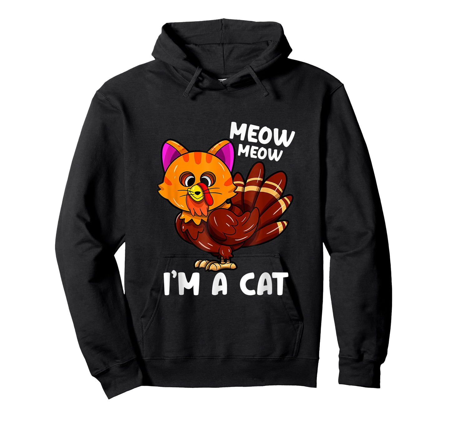 Meow i'm a cat turkey thanksgiving T-Shirt