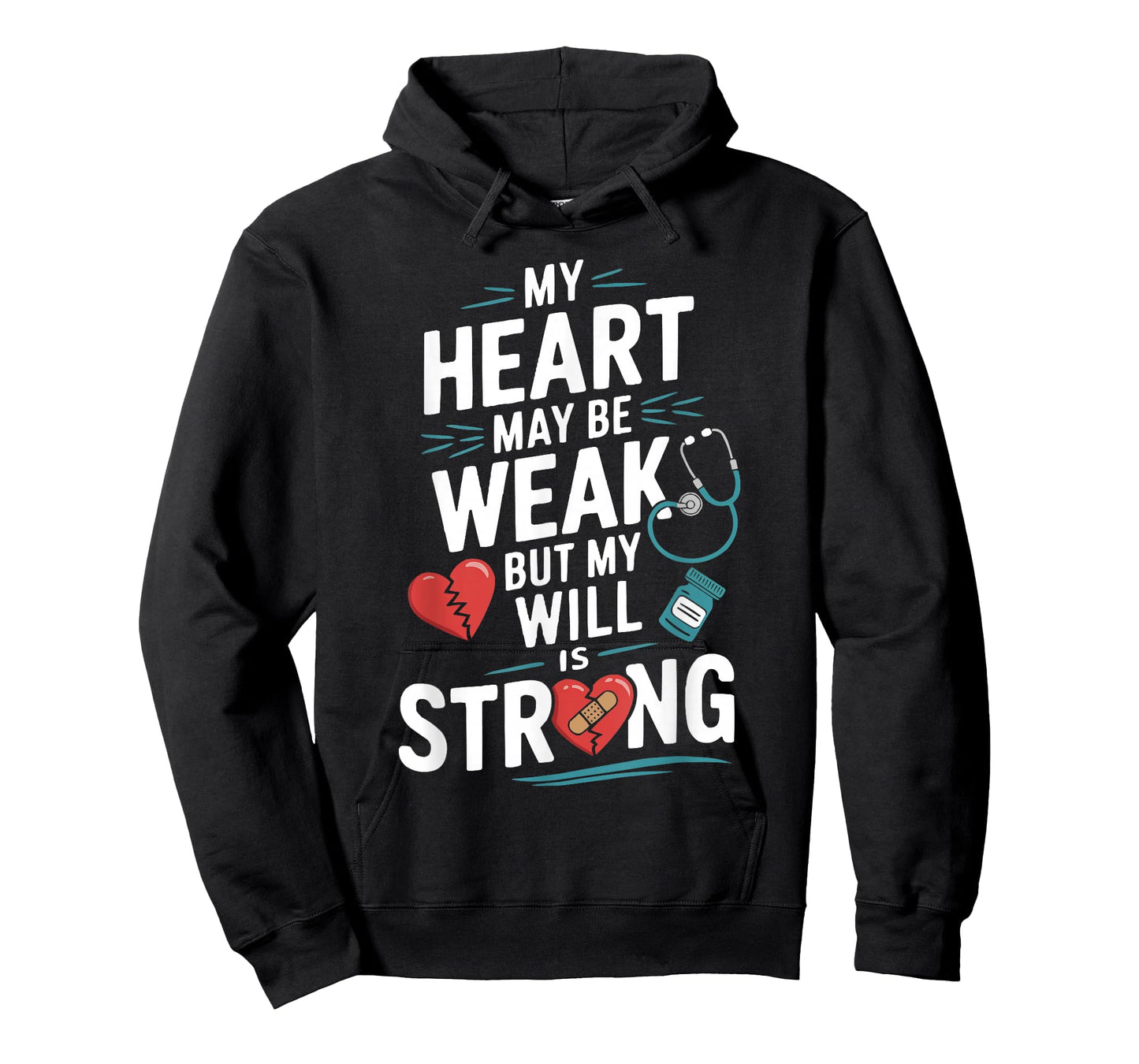 Congestive Heart Failure Chronic Disease CHF Awareness T-Shirt