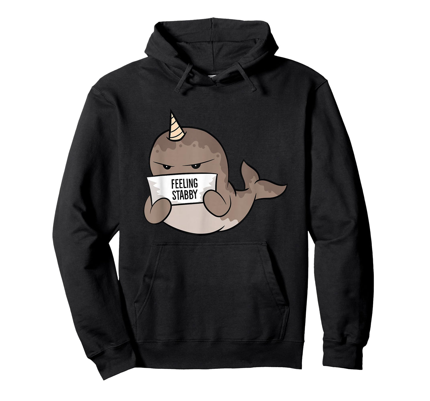 Cute Narwhal Feeling Stabby T-Shirt