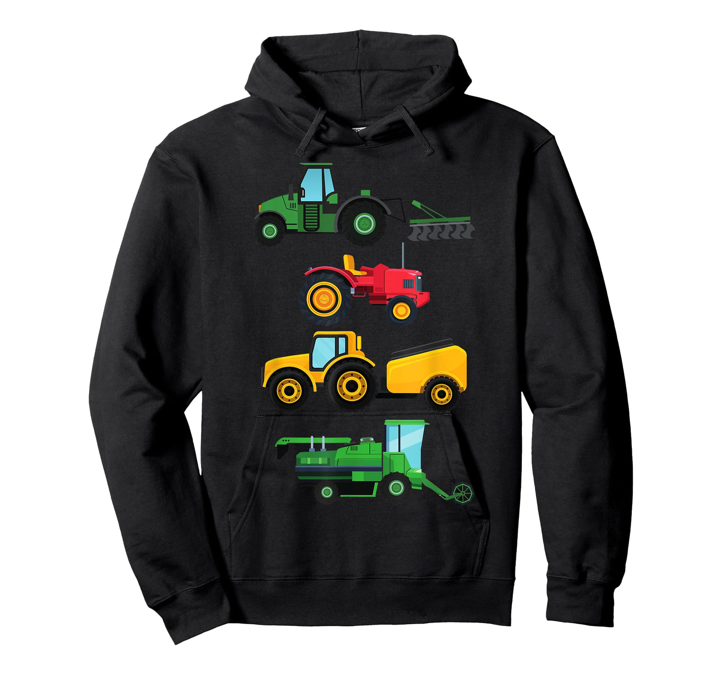 4 Tractors & Agricultural Machinery Combine Harvesters Boys Gift T-Shirt