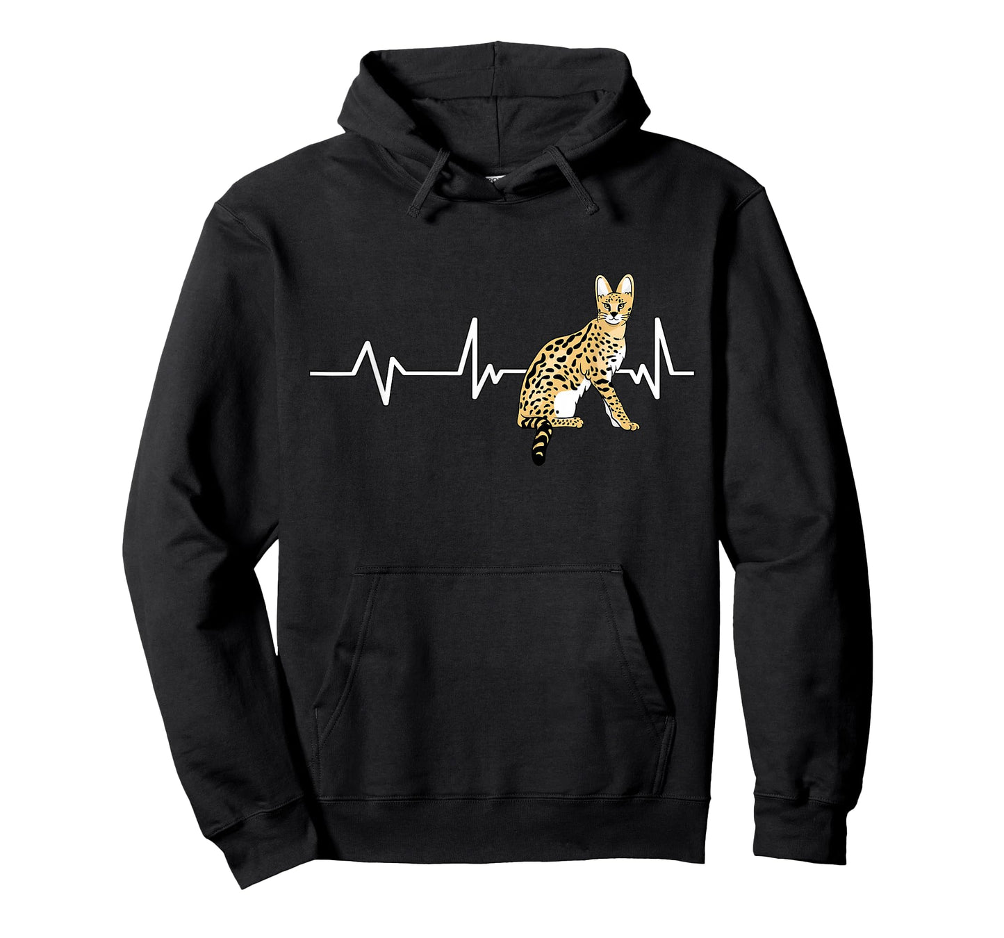 Savannah Cat Heartbeat Savannah Cat Gift Savannah Cat T-Shirt for Men Women Girls Kids