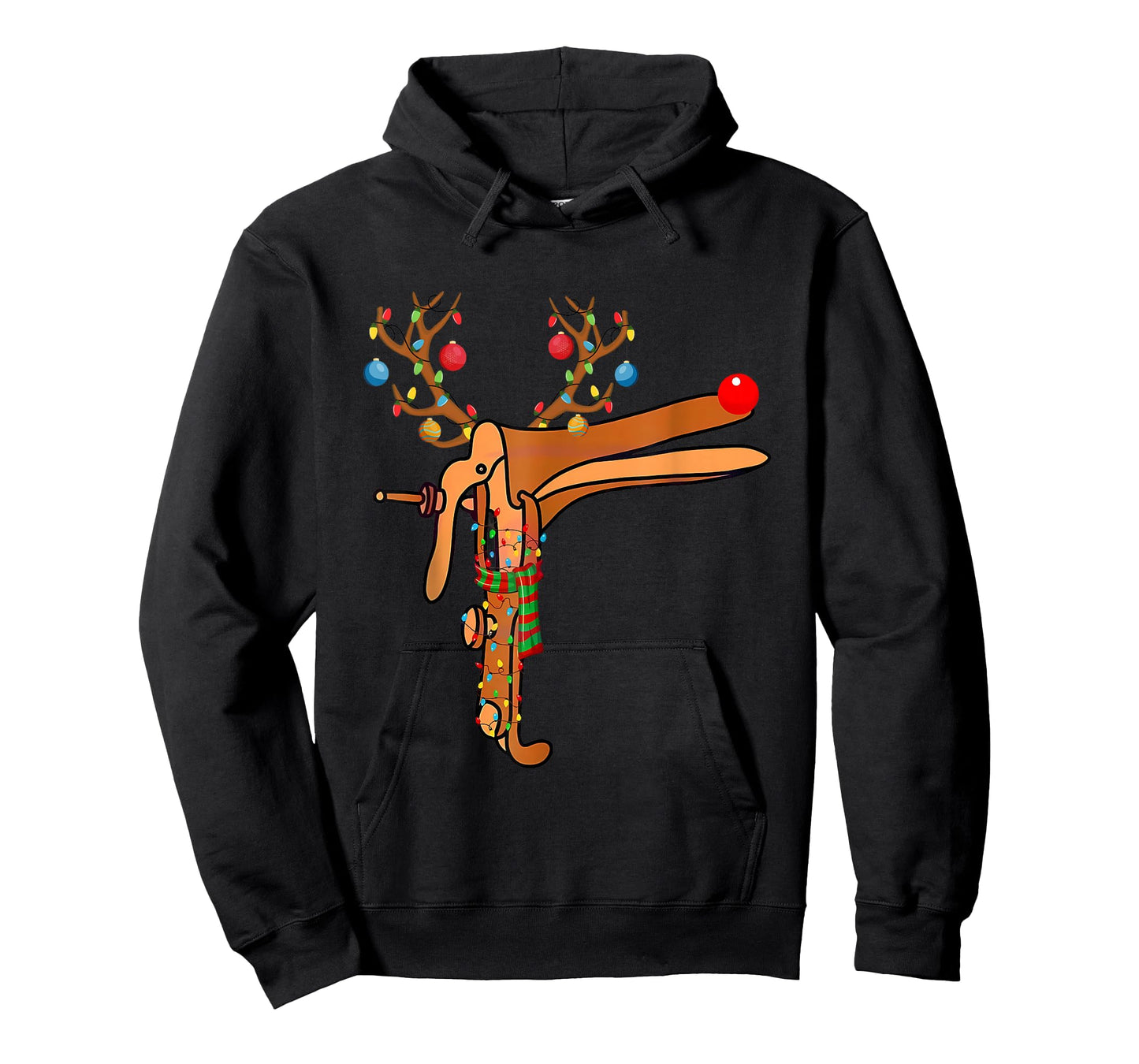 Christmas Speculum Reindeer Funny Xmas Nurse Midwife T-Shirt