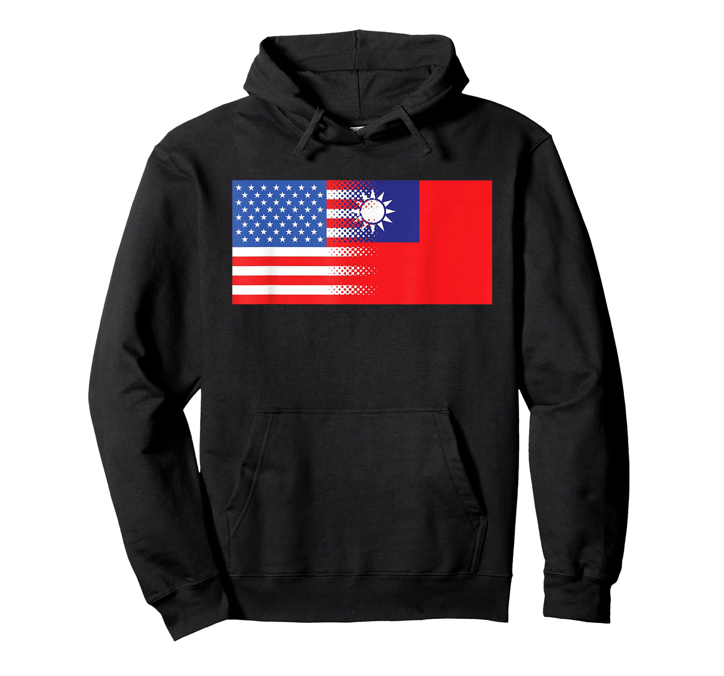 Taiwanese American Flag US Taiwan Pride Gift T-Shirt