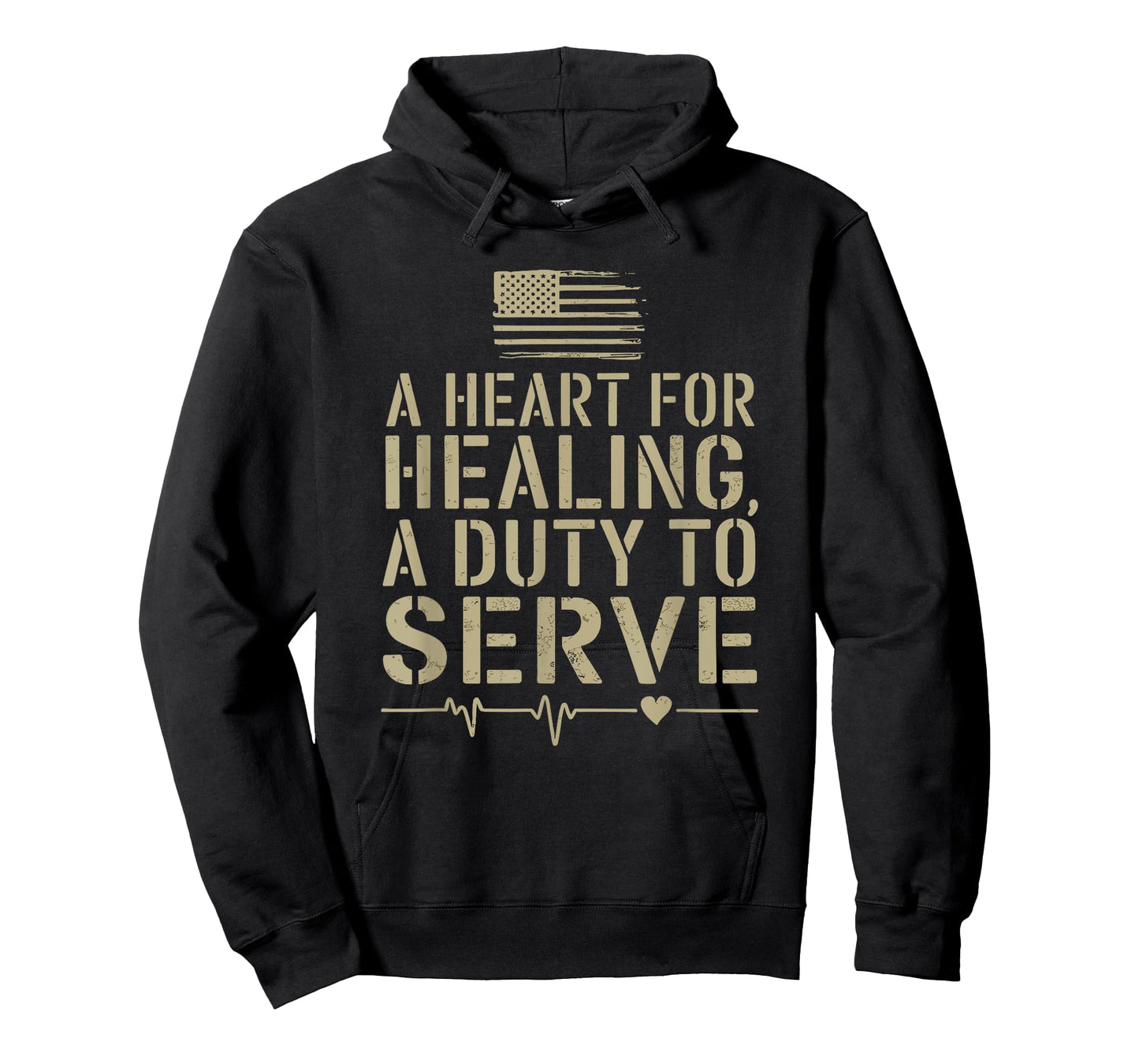 America Military Nurse Design VA Nursing Veteran T-Shirt