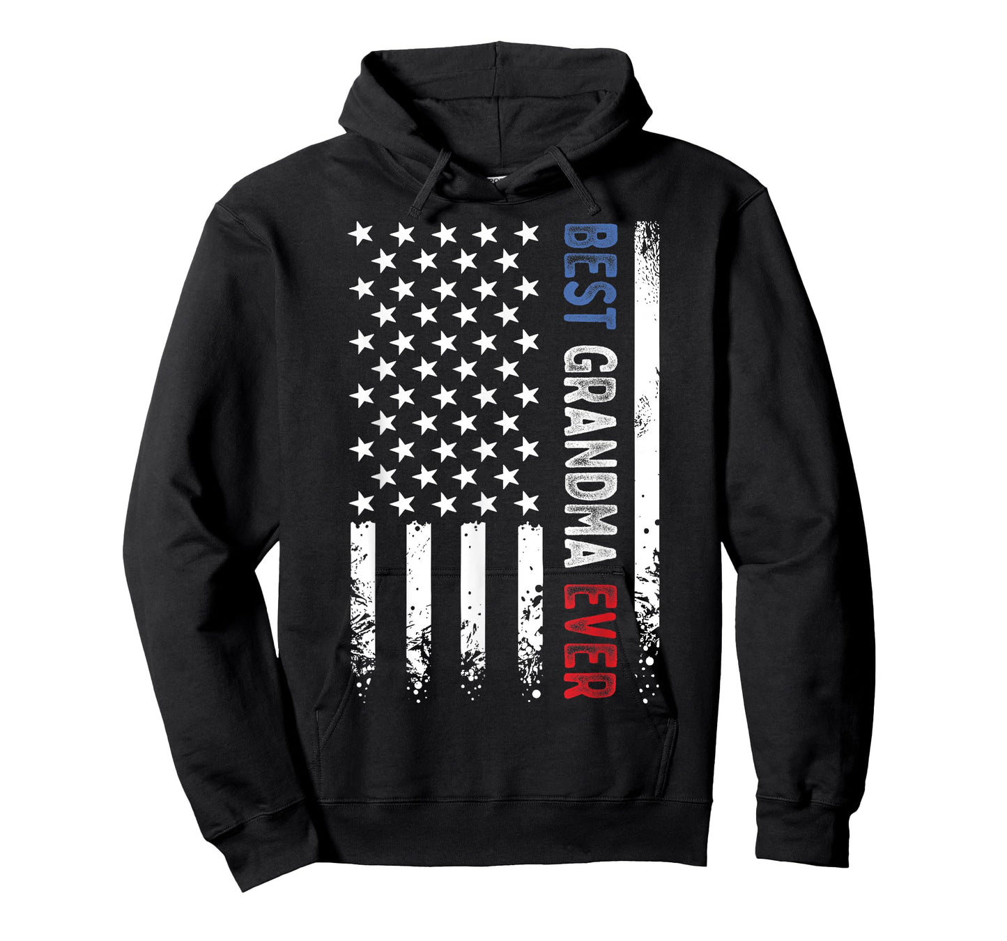 Mother's Day Best Grandma Ever American Flag Patriotic T-Shirt