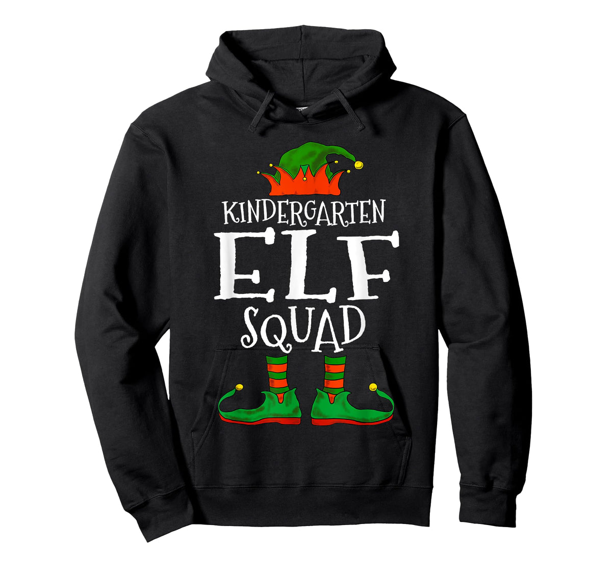 Kindergarten Elf Squad Teacher Student Christmas Gift Men Women Kids T-Shirt