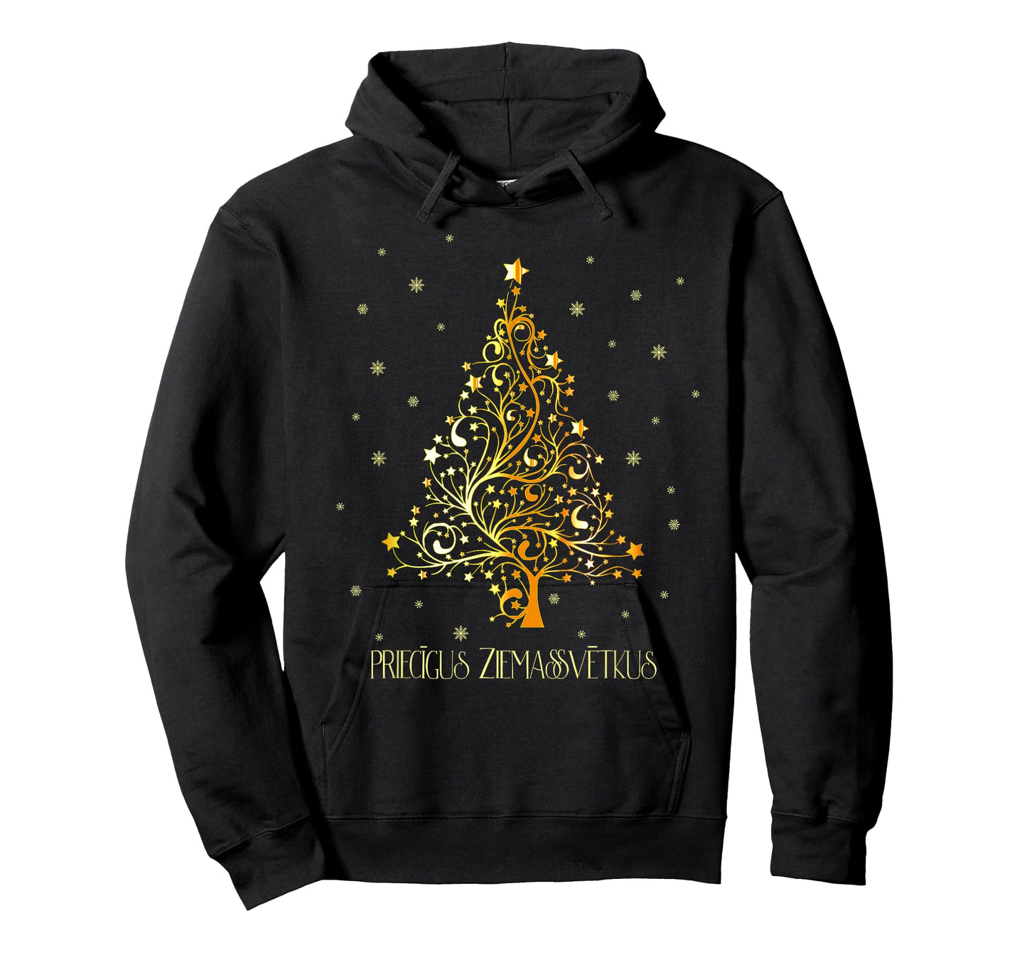 Latvia Christmas T-shirt Latvian Priecigus Ziemassvetkus