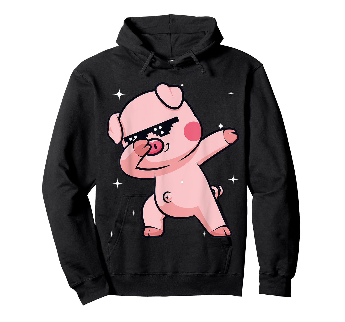 Men Women Kids Funny Pig Dabbing Animals Wildlife Parties T-Shirt