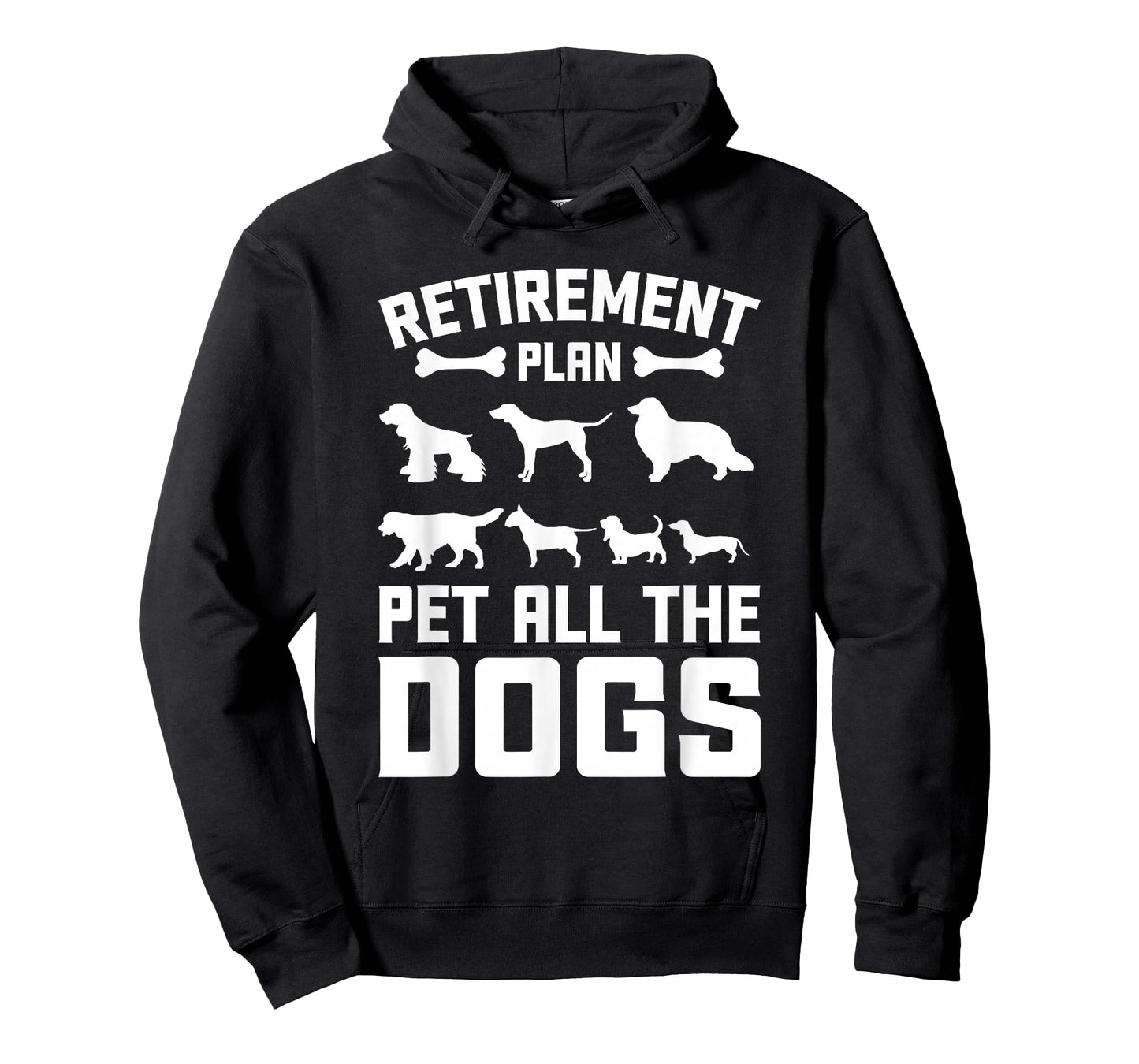 Funny Retiret Plan Pet All the Dogs Lover Dog Owner T-Shirt