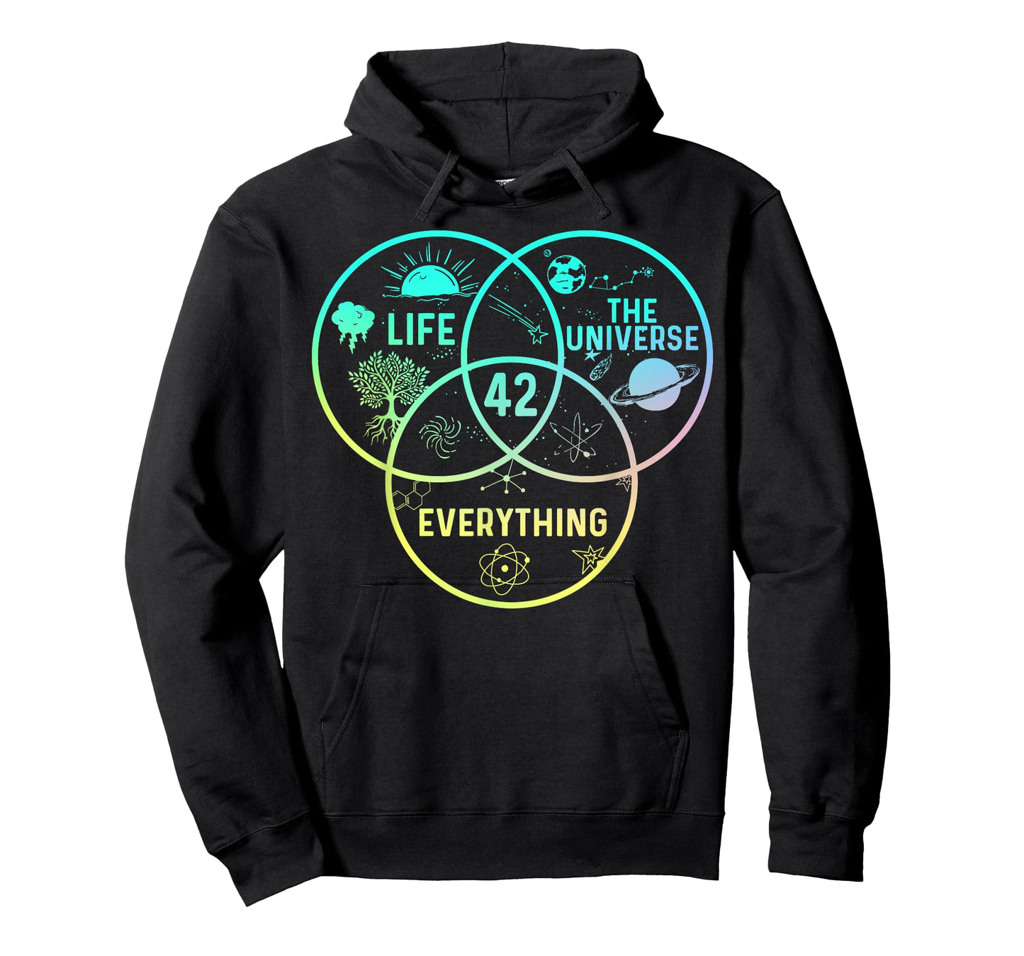 42 Answer To Life The Universe And Everything Funny Design T-Shirt