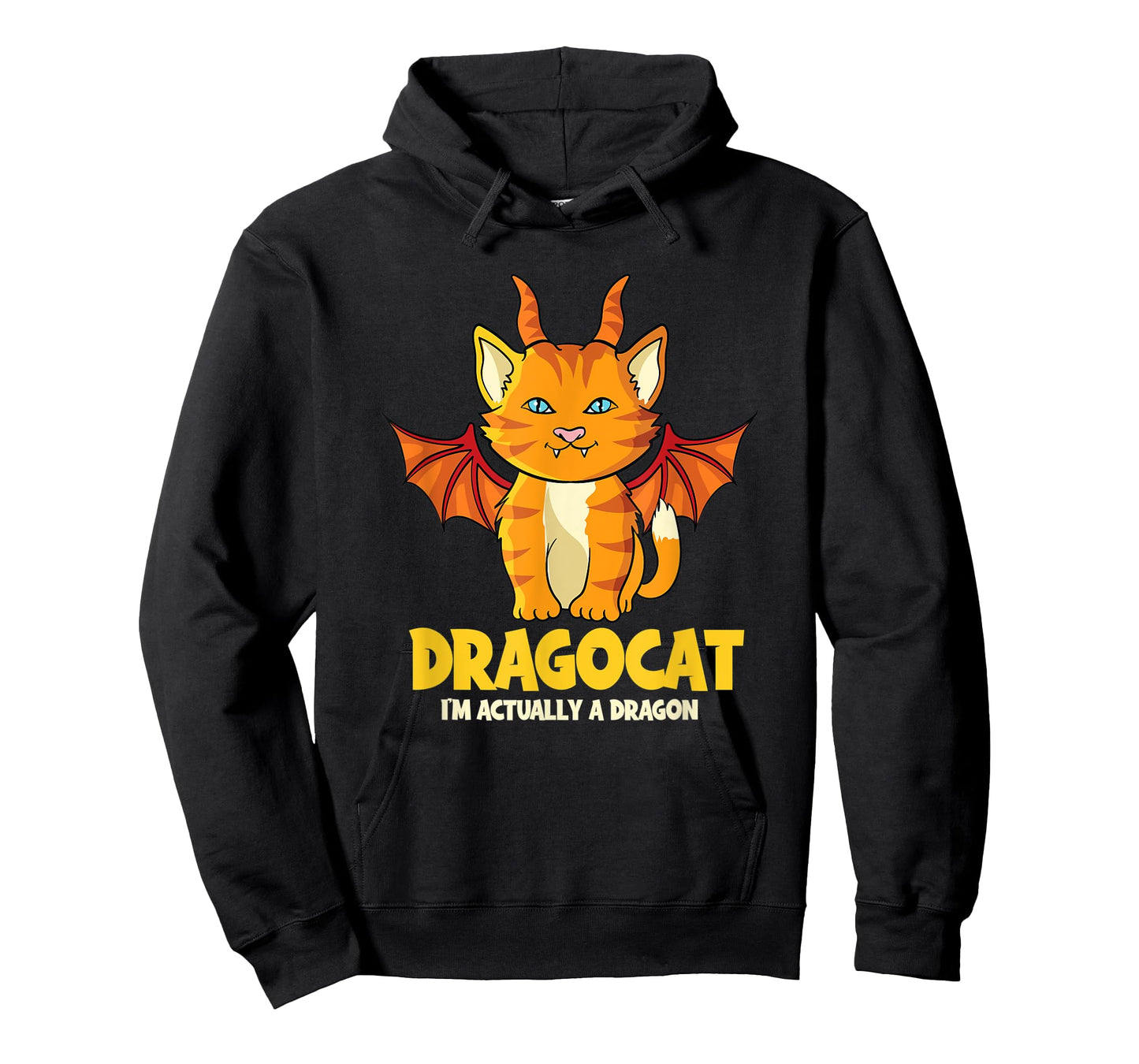 Dragocat Kitten Dragon Cat Halloween T-Shirt for Men Women Kids