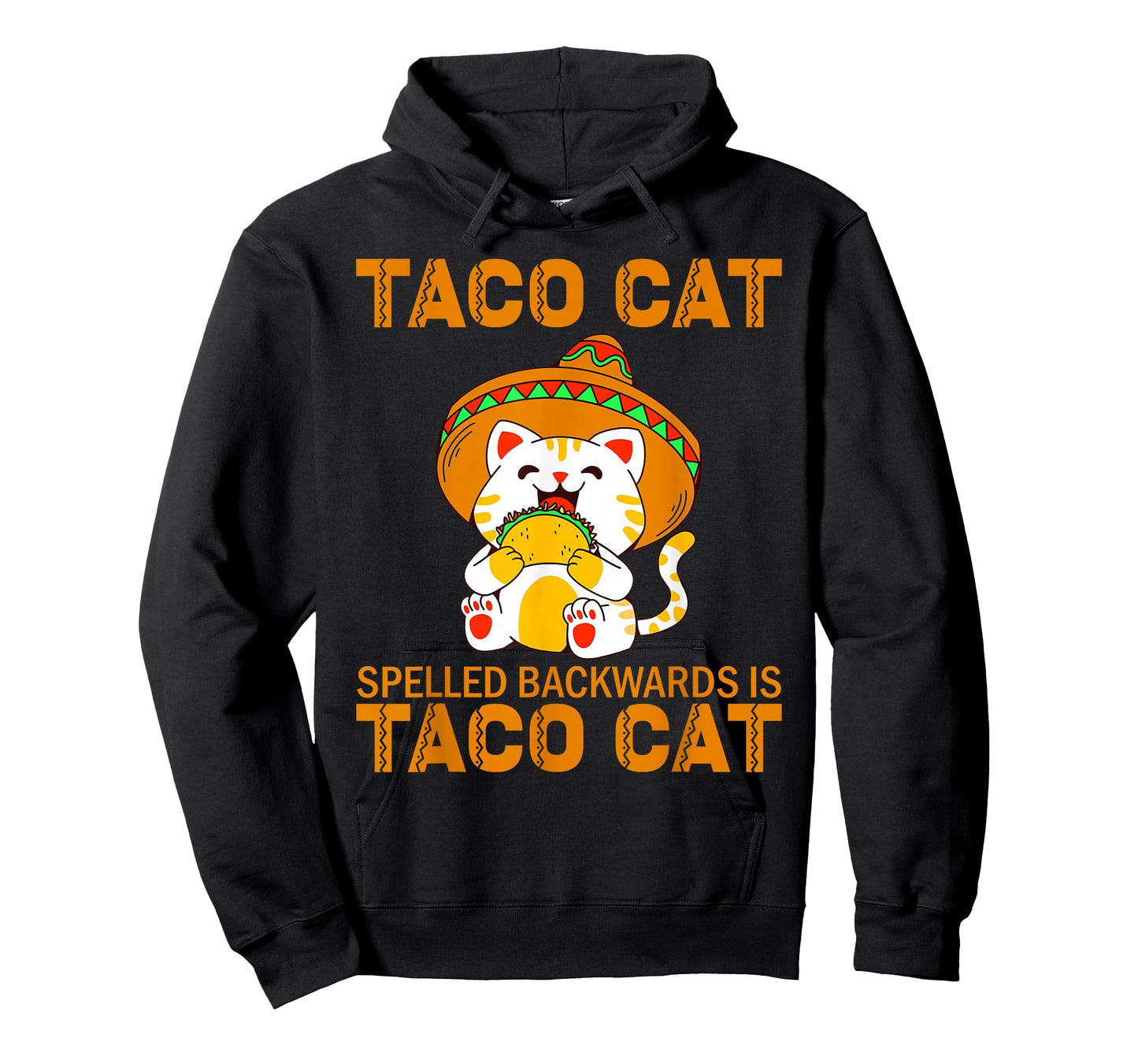 TacoCat for Kids Taco Cat Cinco de Mayo Taco Cat Cat T-Shirt