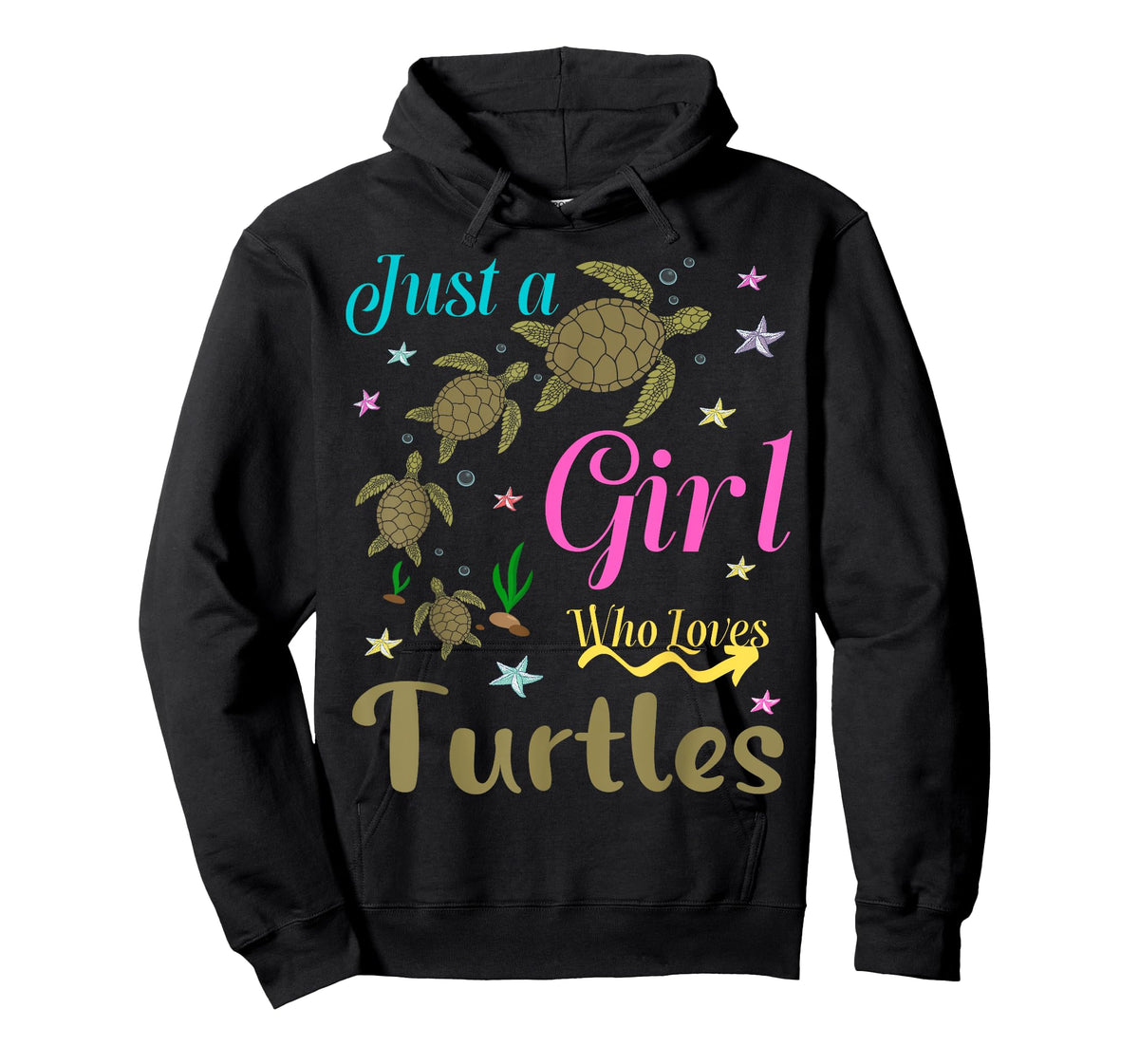 Turtles Squad For Girl Turtle Sea Reptile Pyjamas For Girls T-Shirt