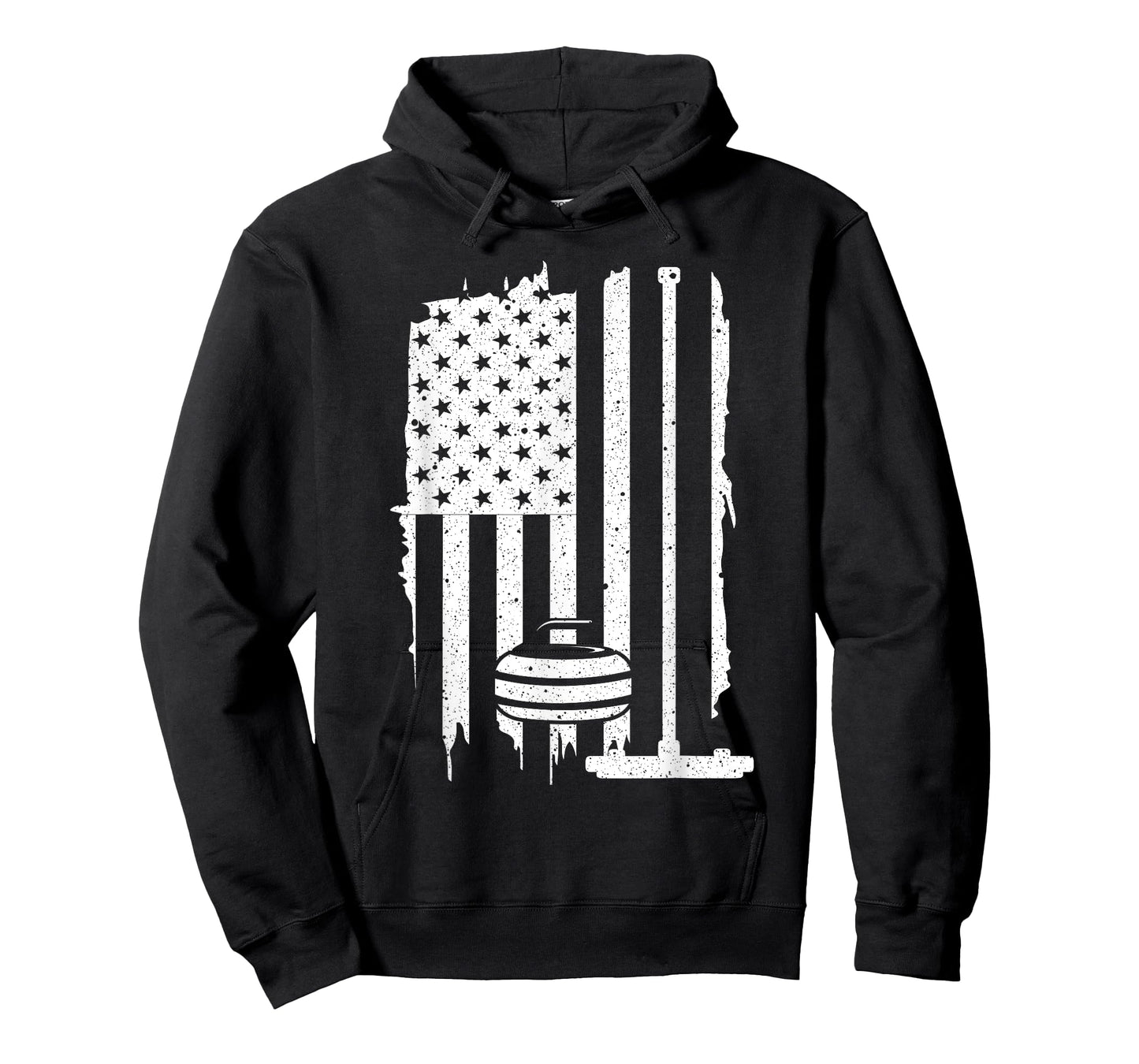 Funny Curling Gift For Men Women Curling Players USA Team T-Shirt