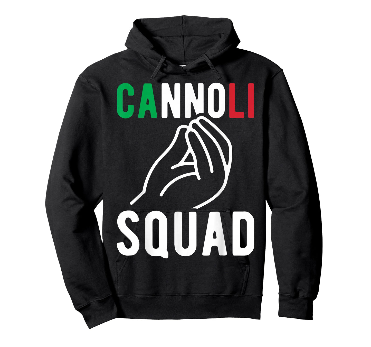 Cannoli Squad Italian Saying Italia Italy Flag Funny Italian T-Shirt