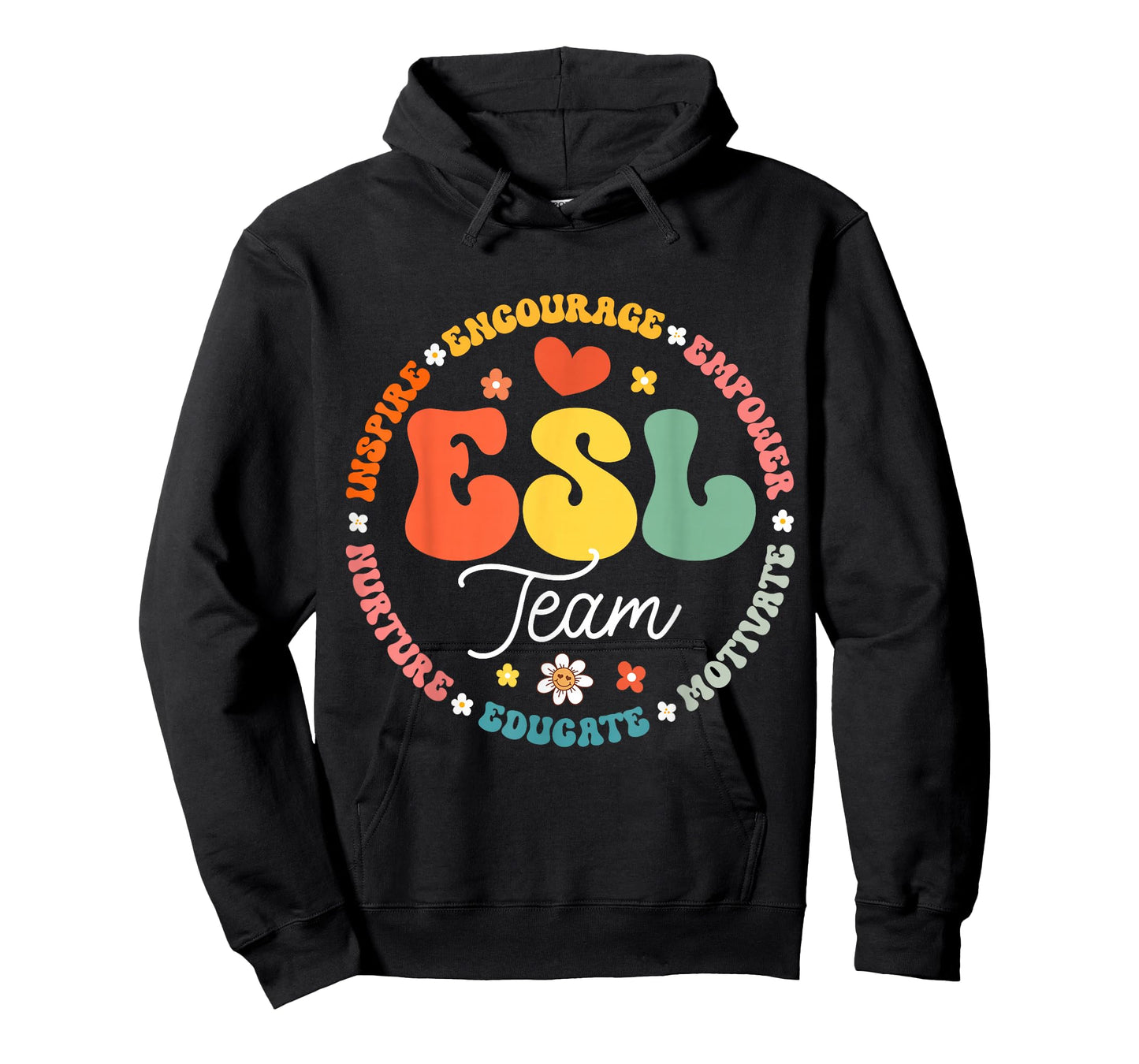ESL Team Teacher English As A Second Language Squad T-Shirt