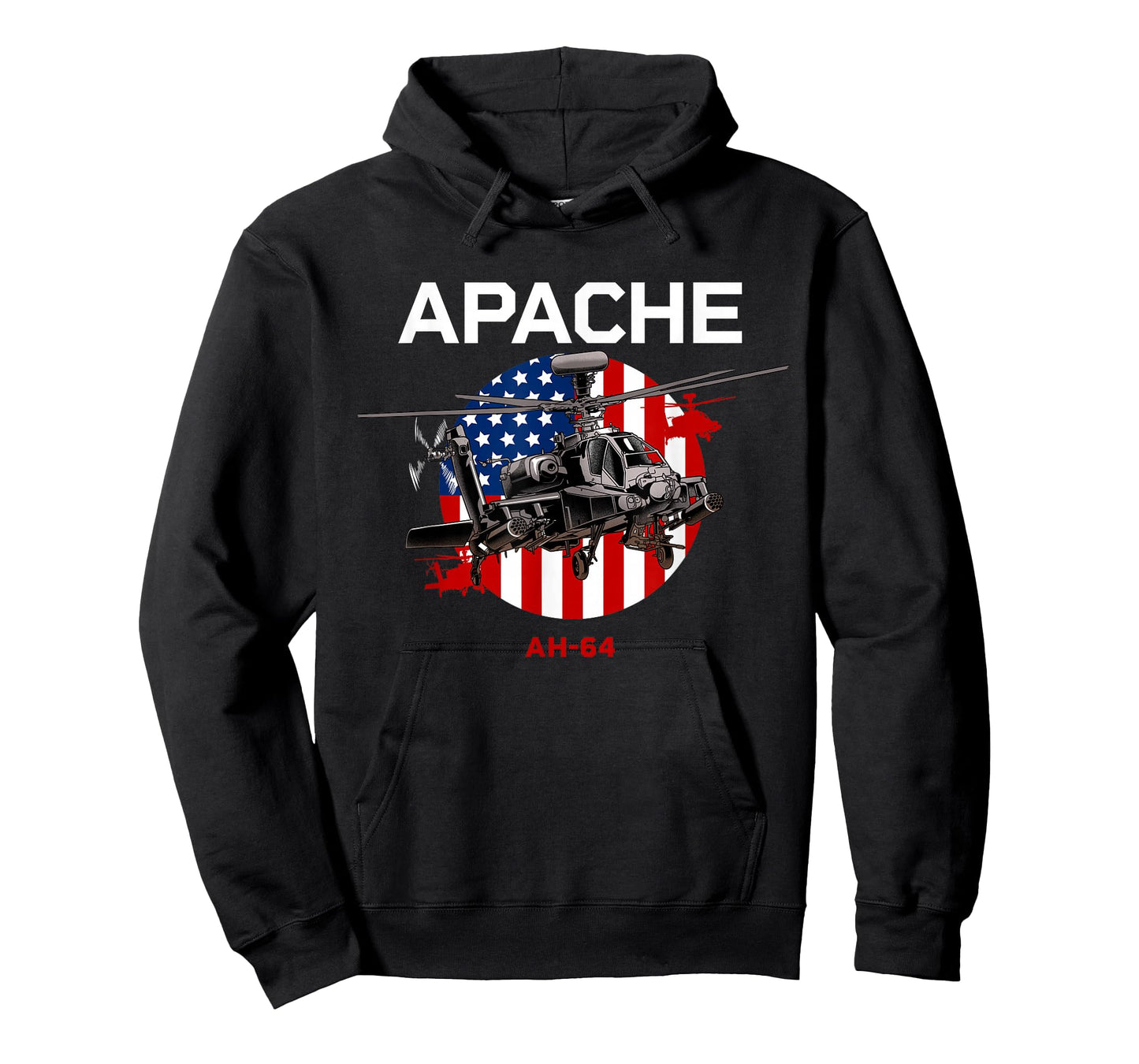 AH-64 Apache US Army Helicopter T-Shirt