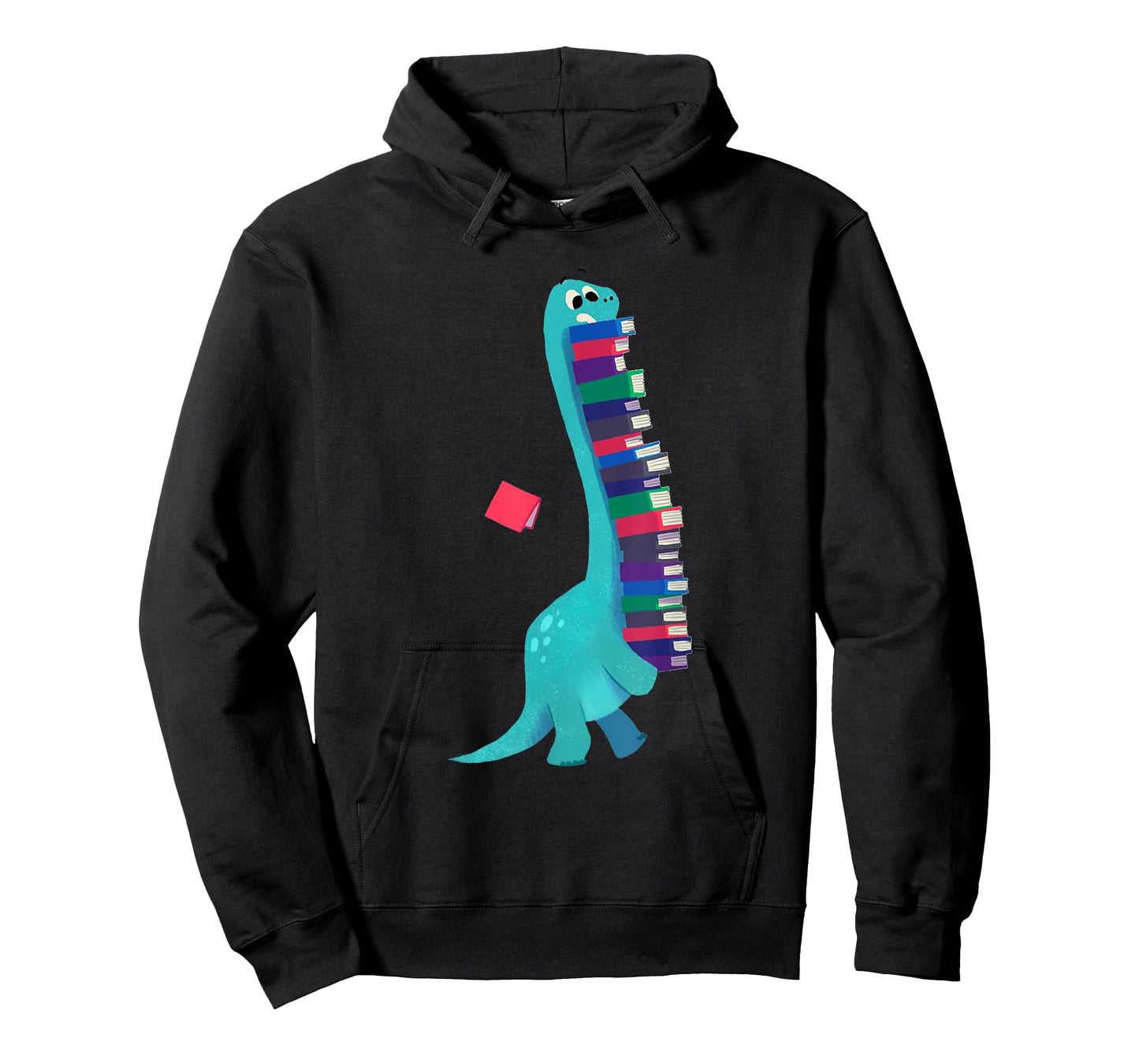 Cute Dinosaur Book Reading T-Shirt