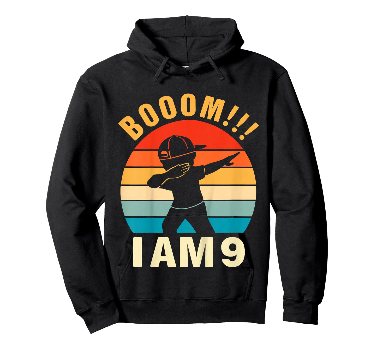 Kids Dabbing Birthday Shirt 9 Years Old 9th Birthday Outfit Boys T-Shirt