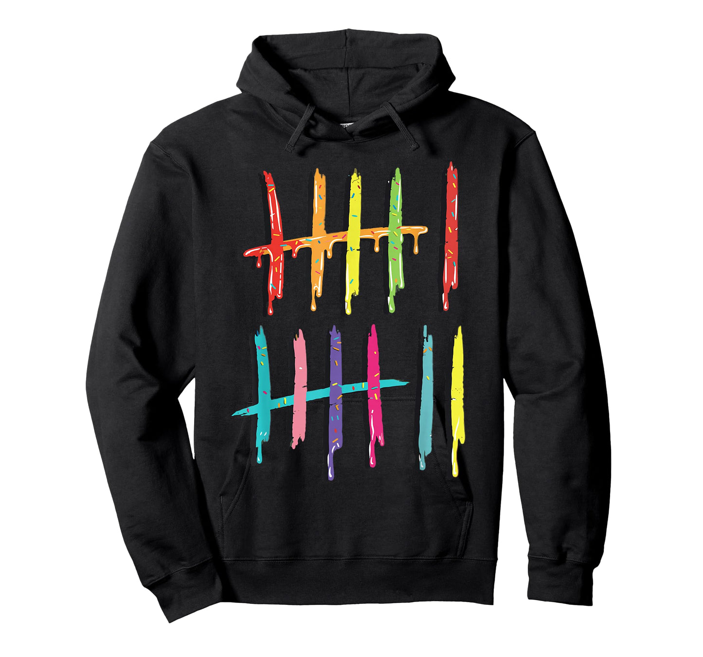 Tally Marks 6 7 Numbers Funny Six Seven 67 Meme Gen Z Humor T-Shirt