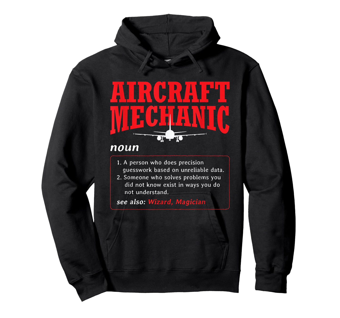 Aircraft Mechanic Definition Airplane Aircraft Mechanic T-Shirt
