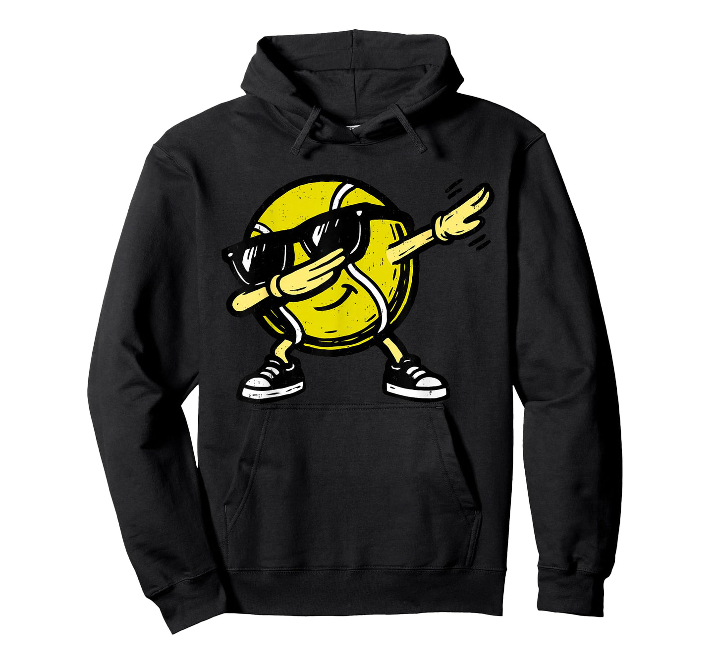 Dabbing Tennis Ball Funny Sport Player Dab Dance Racket Game T-Shirt