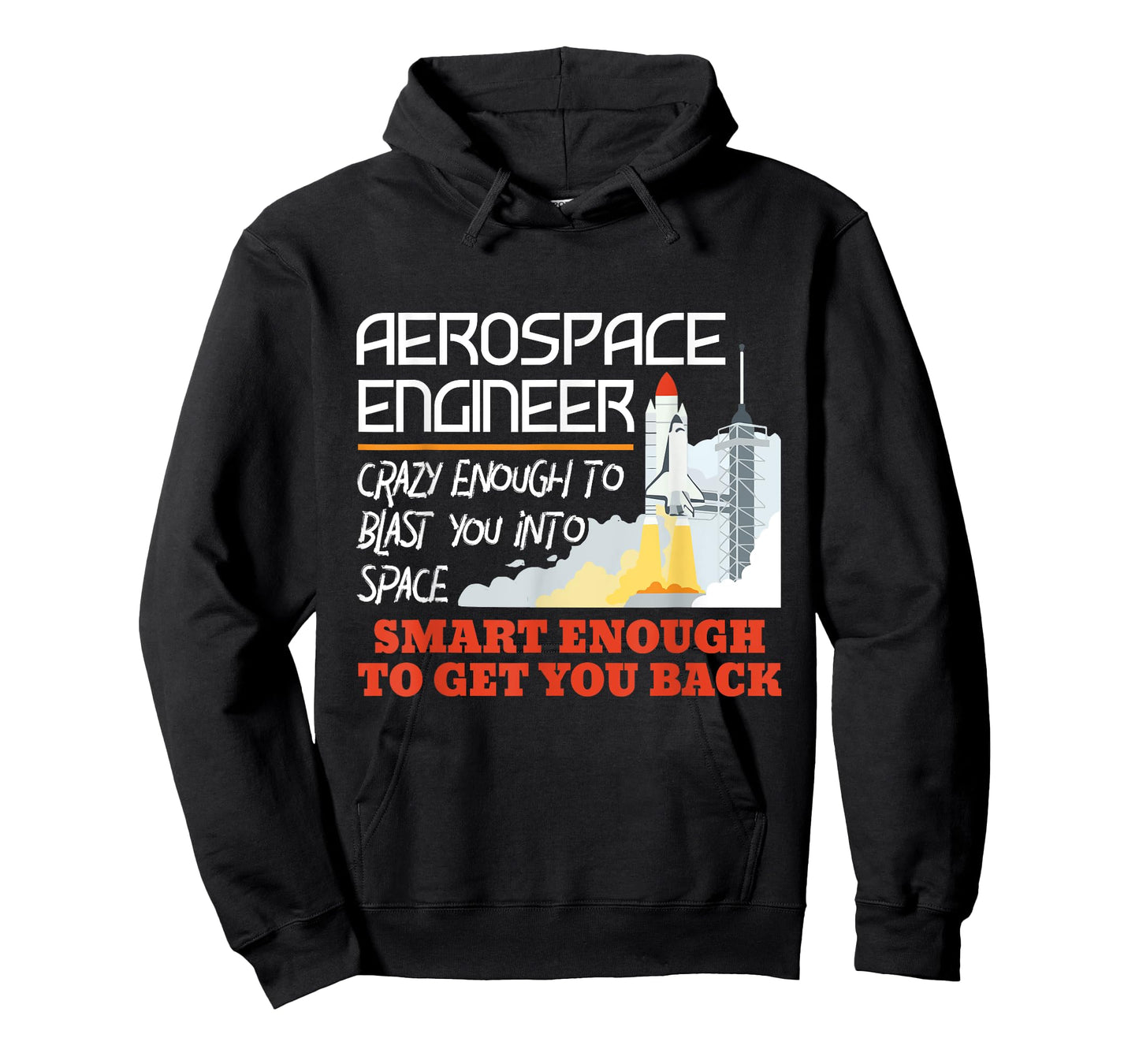 Aerospace Engineer Crazy Smart Enough Funny Engineering T-Shirt