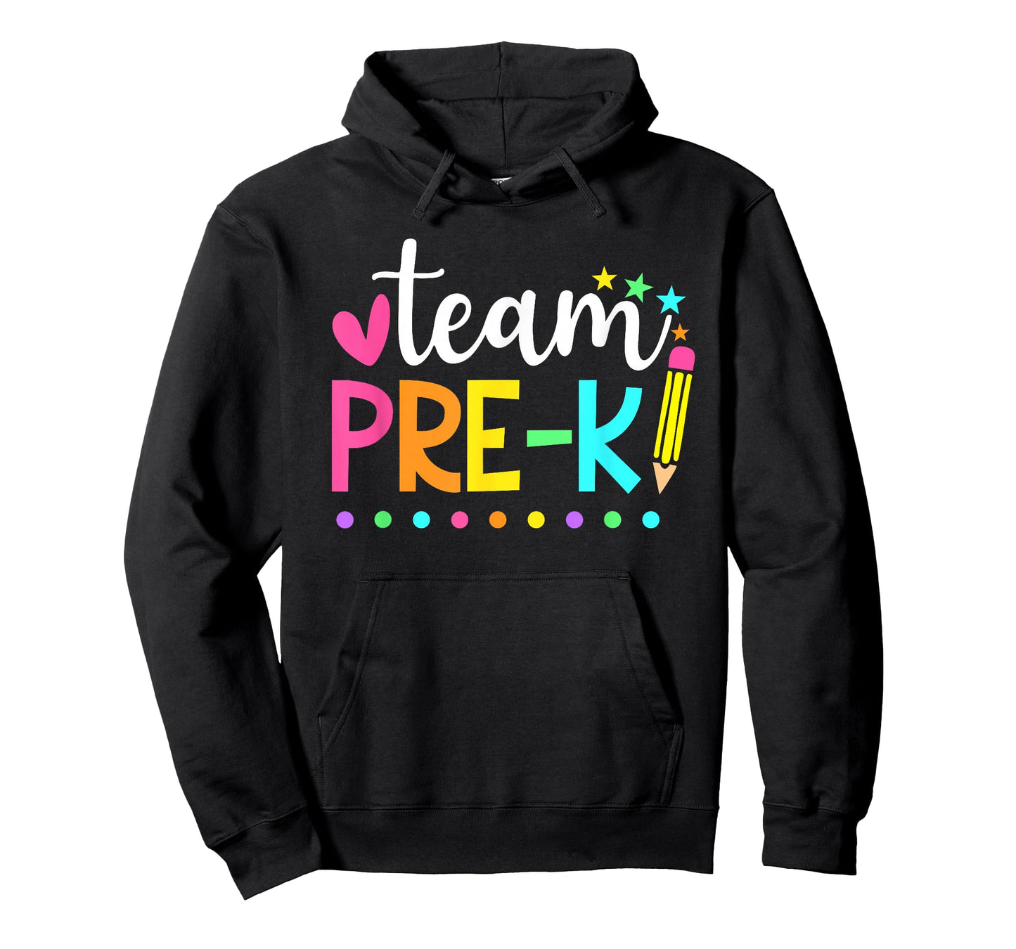 Pre-k Team Pencil Teacher Student Back to School Girls T-Shirt