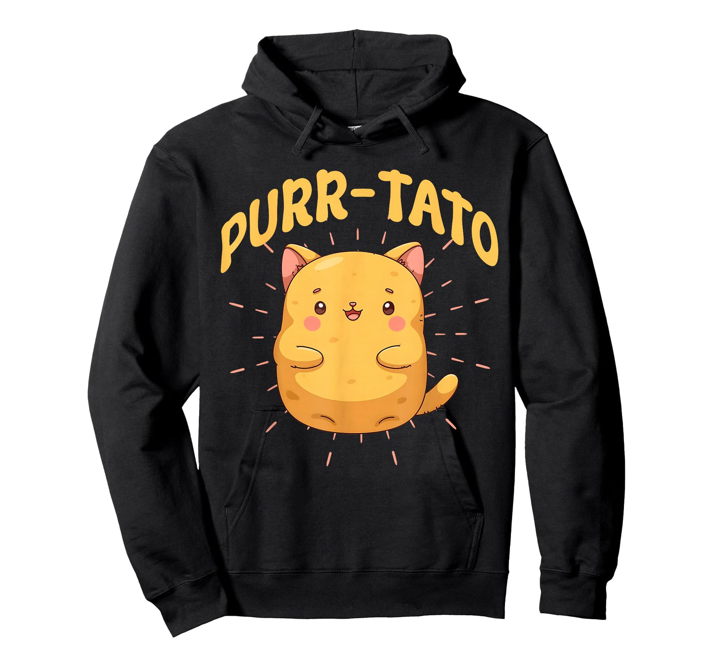 Purr-Tato Funny Cat Potato Kawaii T-Shirt