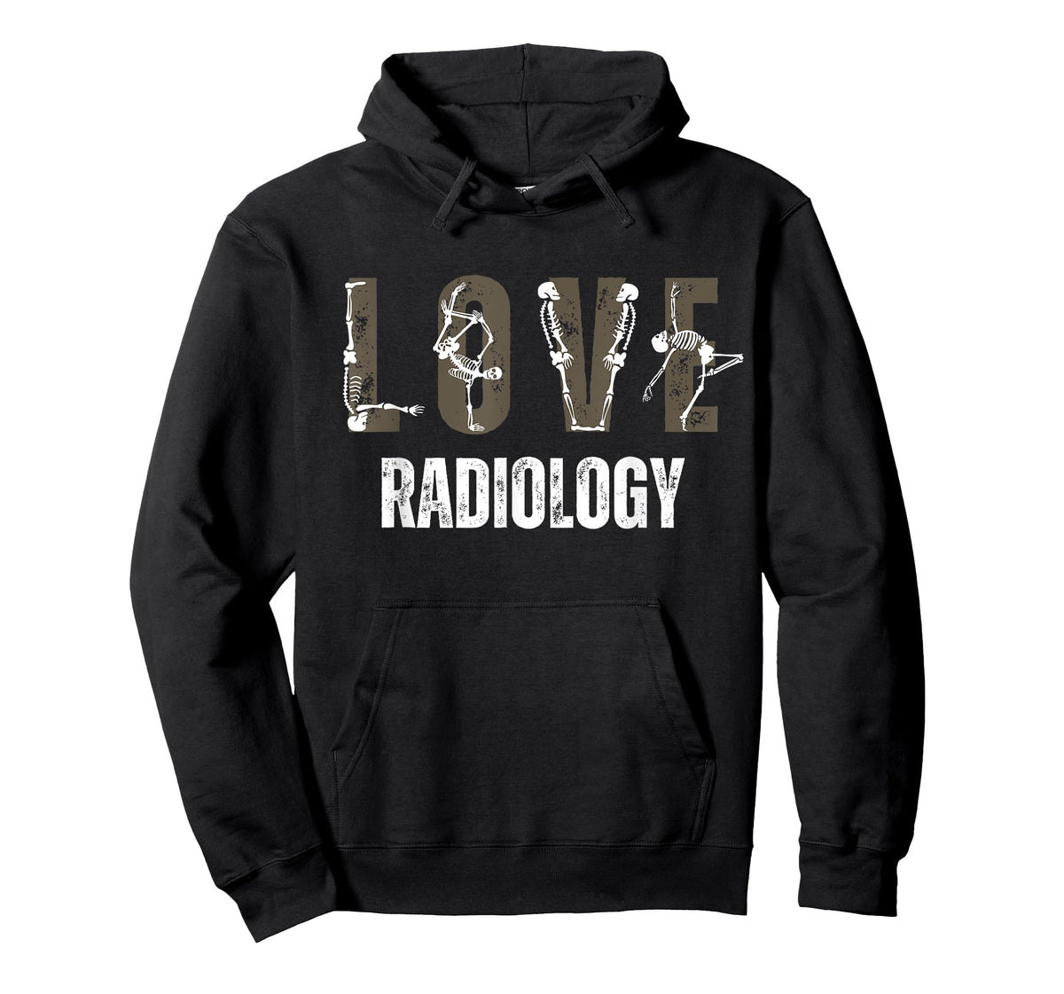 Love Radiology - Skeleton Radiologist Technician Xray Tech T-Shirt