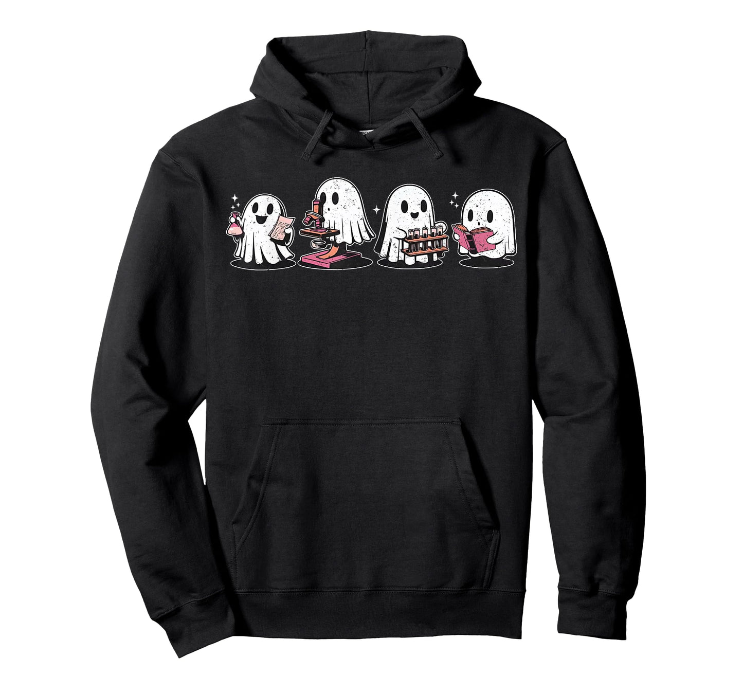Cute Halloween Science Chemistry Ghost Laboratory Teacher T-Shirt