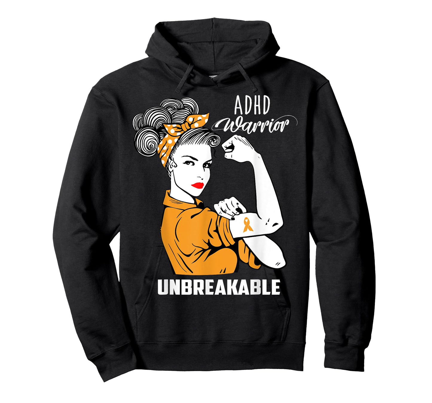 ADHD Warrior Unbreakable Shirt ADHD Awareness Gift