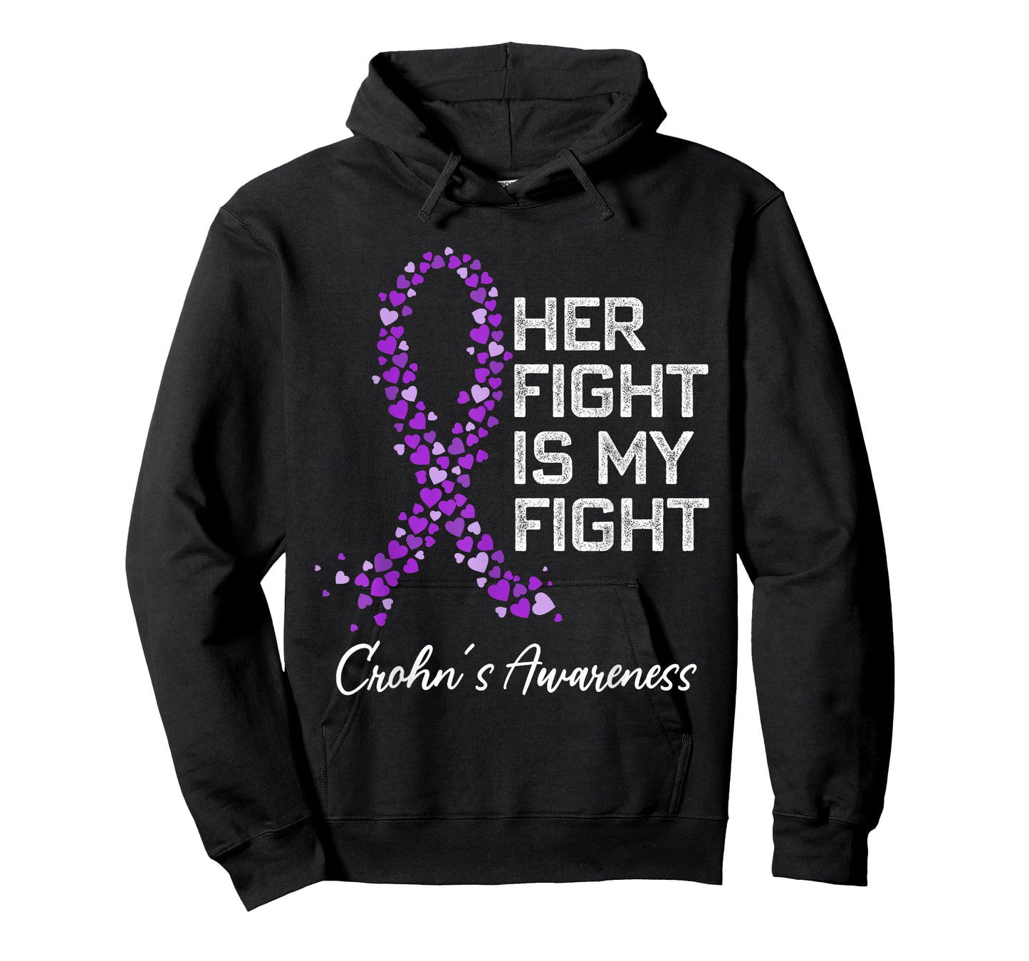 Colon Cancer and Crohn's Disease Awareness Husband Boyfriend T-Shirt