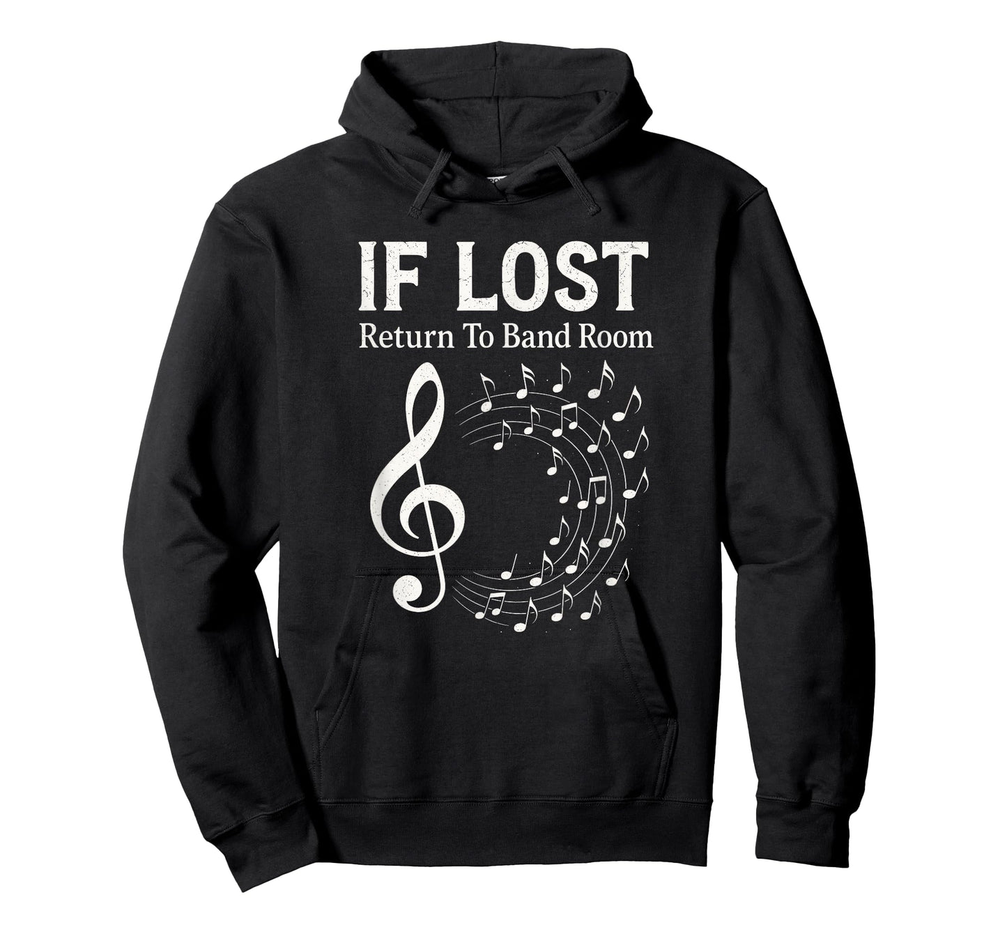 IF Lost Return to Band Room - Music Student Humor T-Shirt