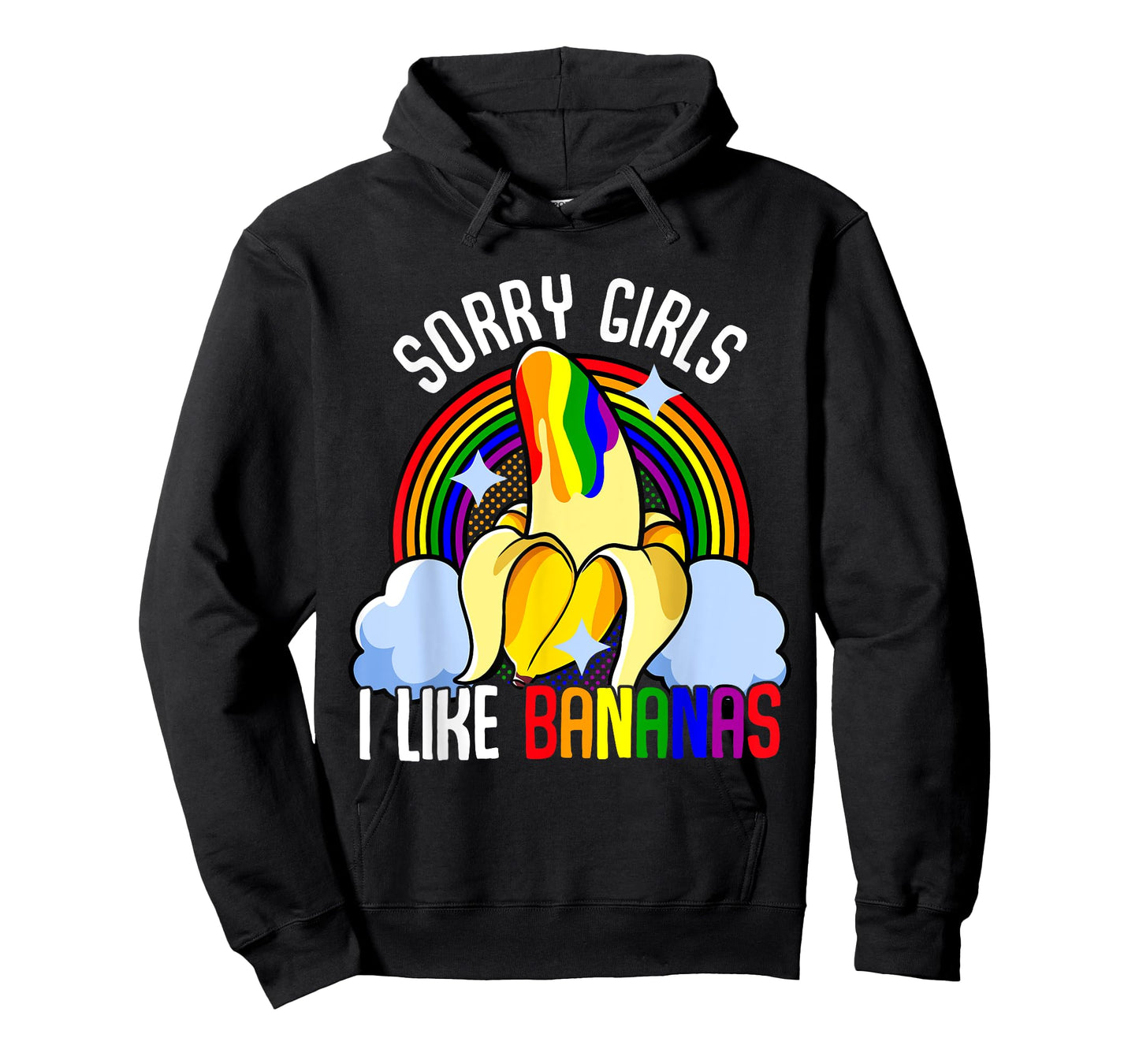 LGBT Banana Gay Pride Month Queer Sorry Girl I Like Bananas T-Shirt