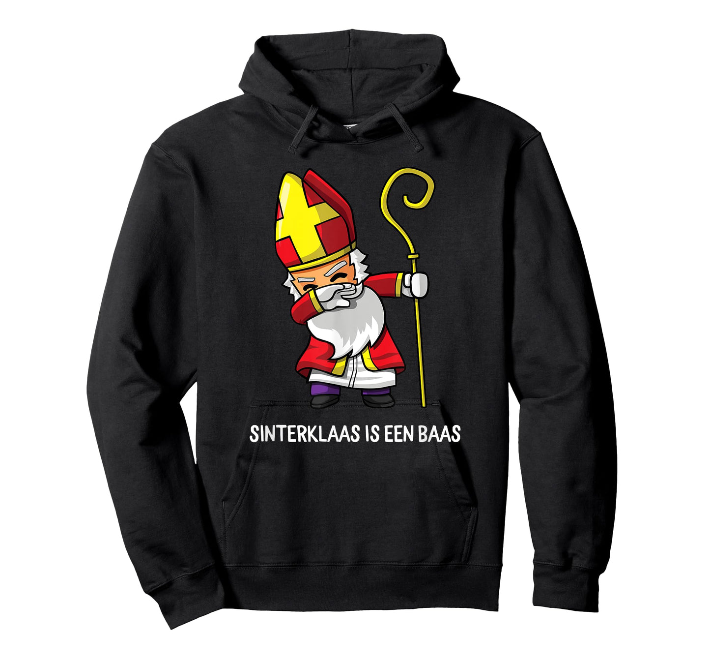 Dabbing Sinterklaas Is Een Baas Dutch Holiday Sint T-Shirt T-Shirt