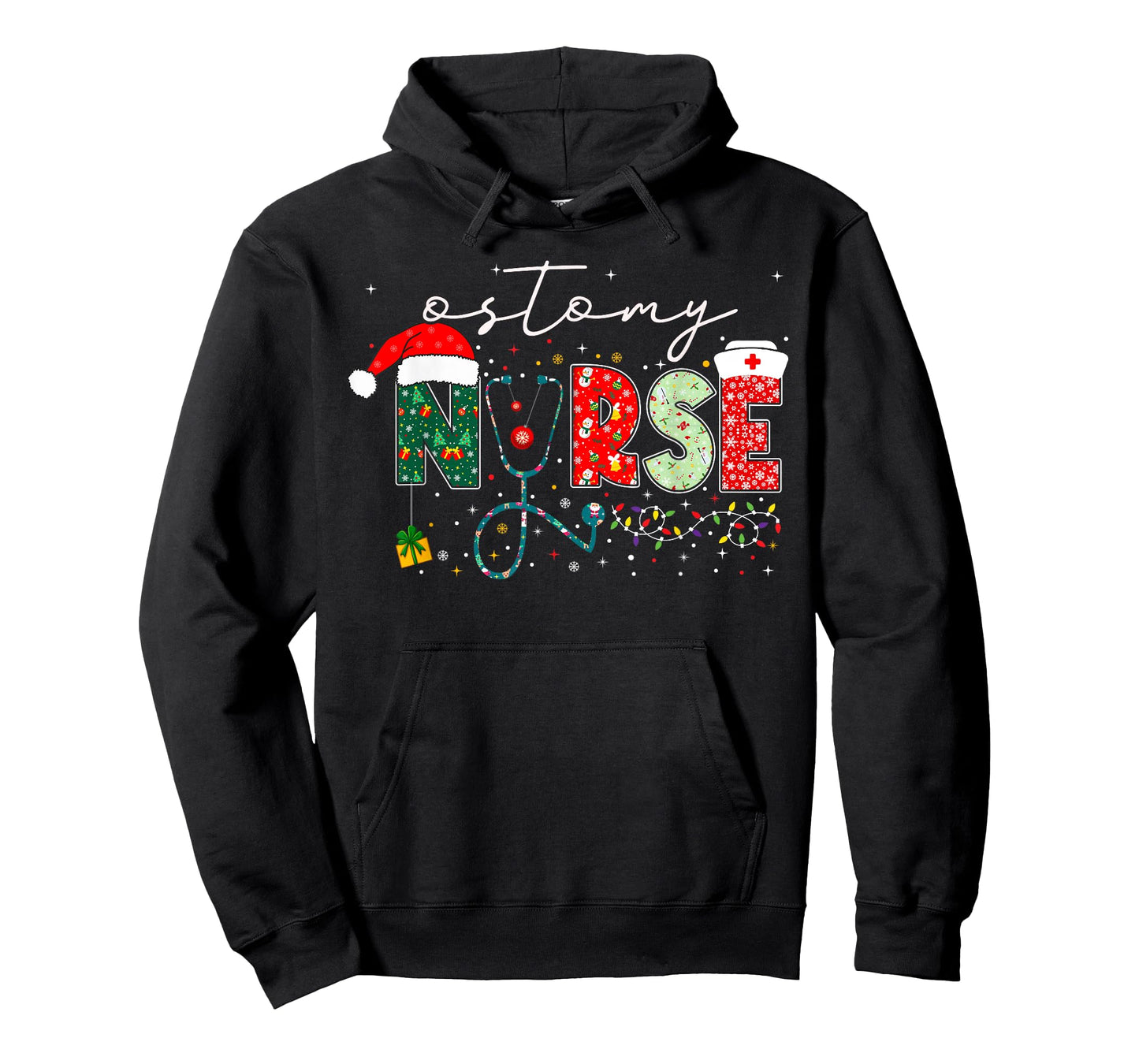 Christmas Ostomy Nurse Gifts For Nursing Student T-Shirt