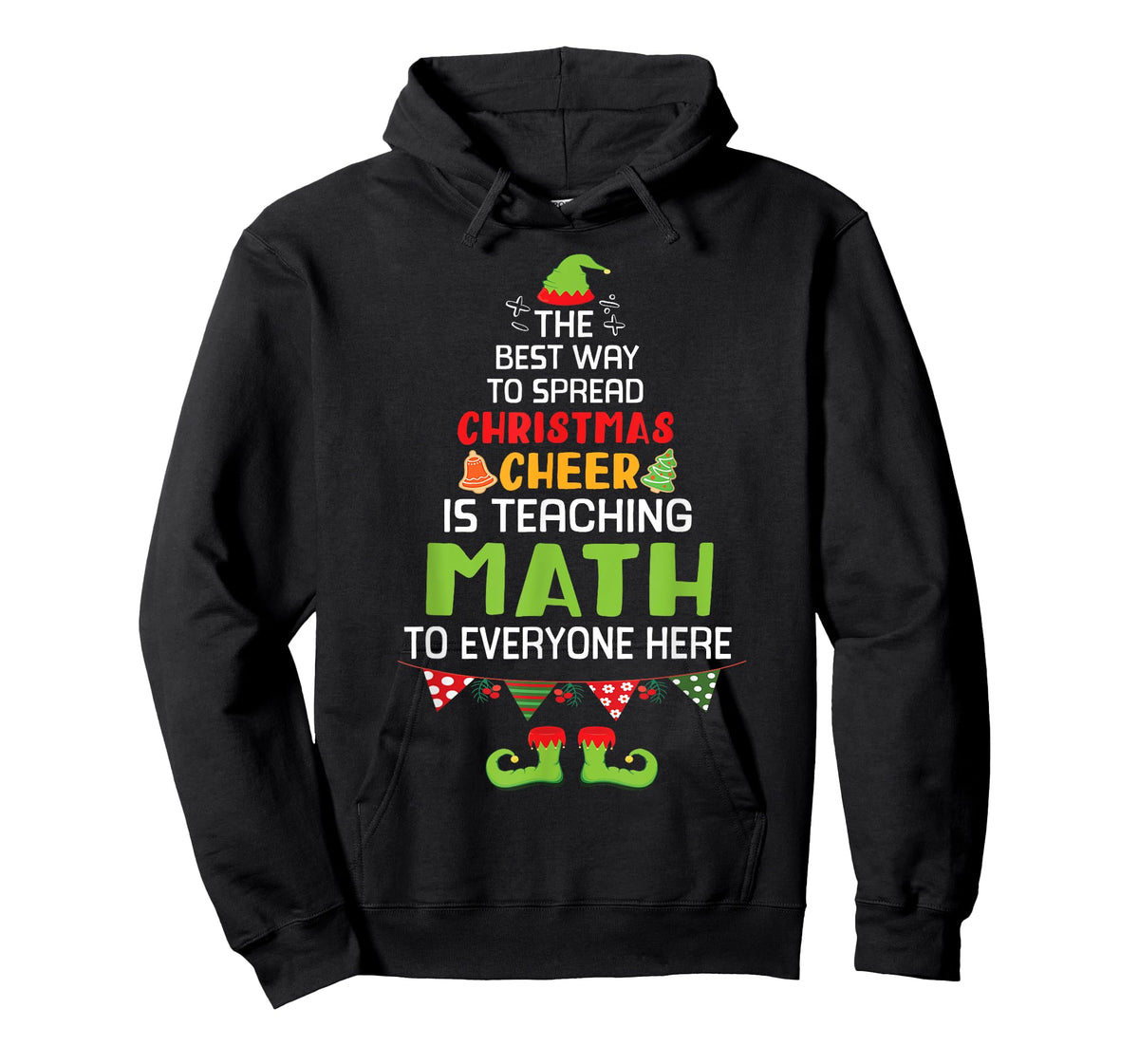 The Best Way To Spread Christmas Cheer Is Teaching Math Here T-Shirt