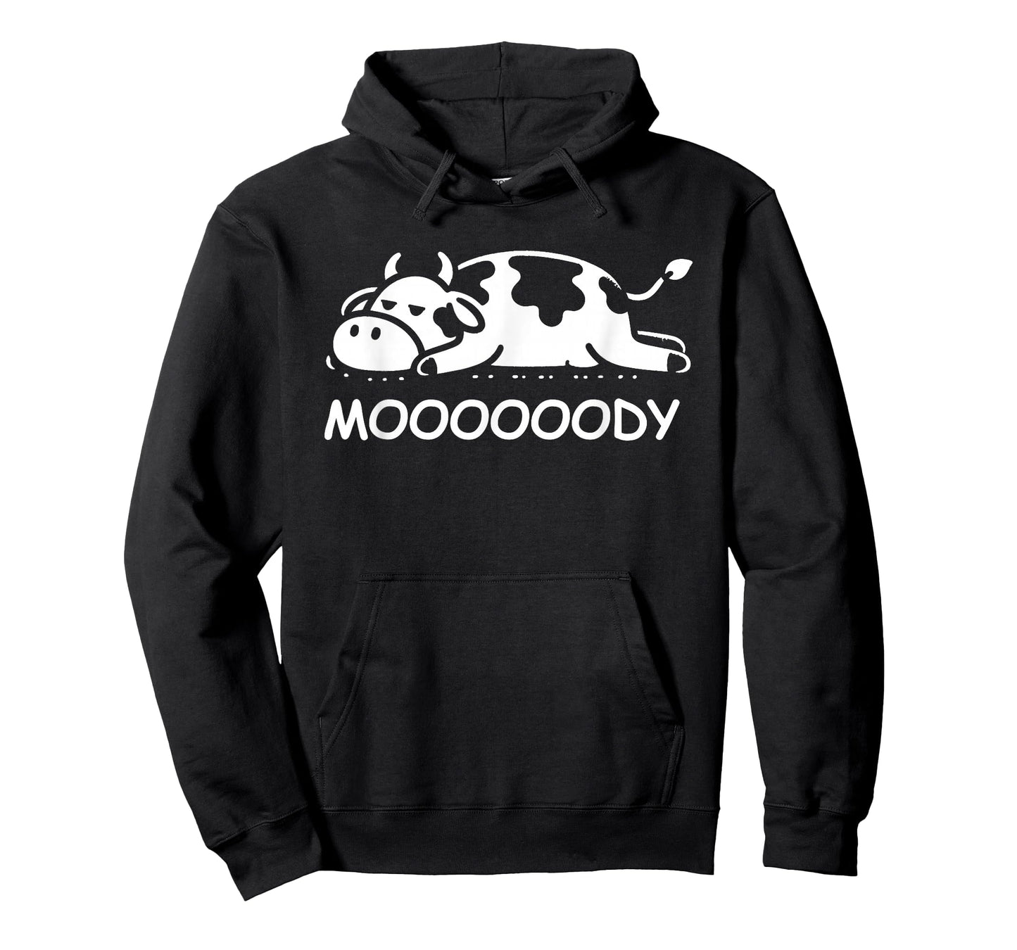 Cow Moody Funny Sleepy Cow Lazy Cow T-Shirt