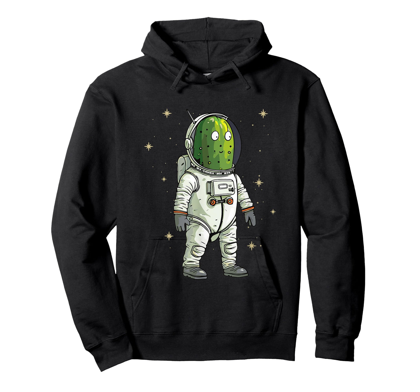 Cute Pickle in Space Universe Spaceman T-Shirt