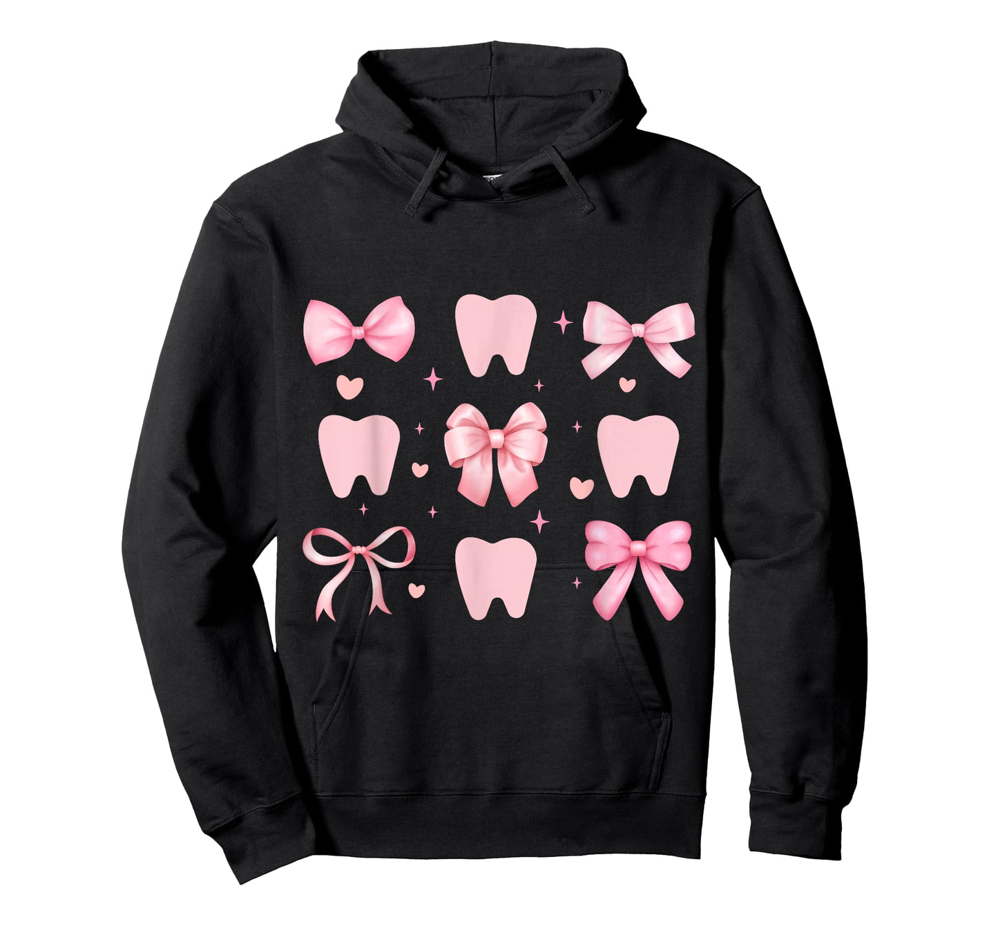 Cute Tooth Dental Assistant Coquette Bow Hygiene Oral RDH T-Shirt