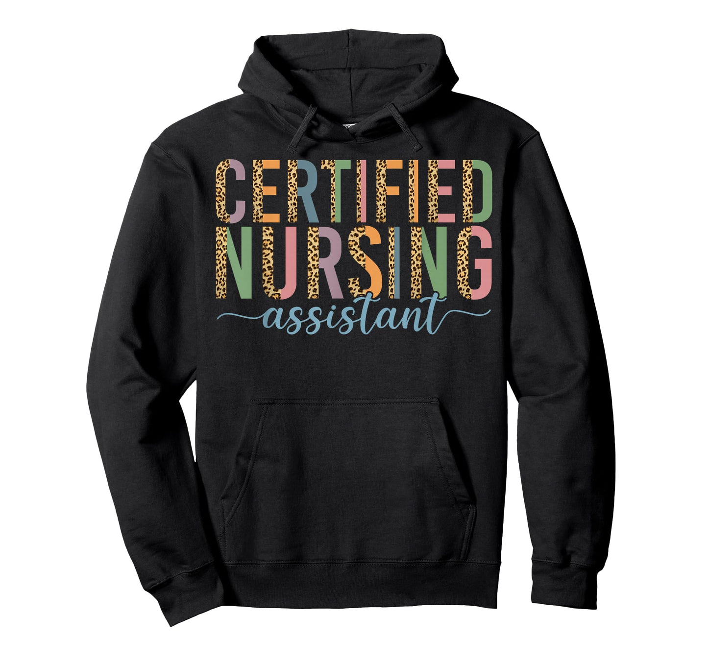 CNA Nurse Certified Nursing Assistant Leopard Cheetah T-Shirt