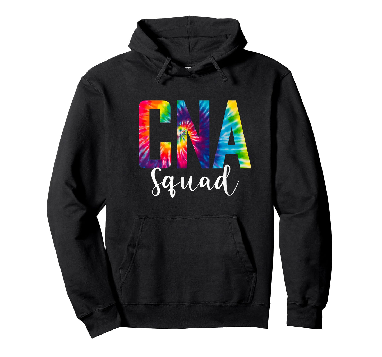 CNA Squad Tie Dye Vibrant Certified Nursing Assistant T-Shirt