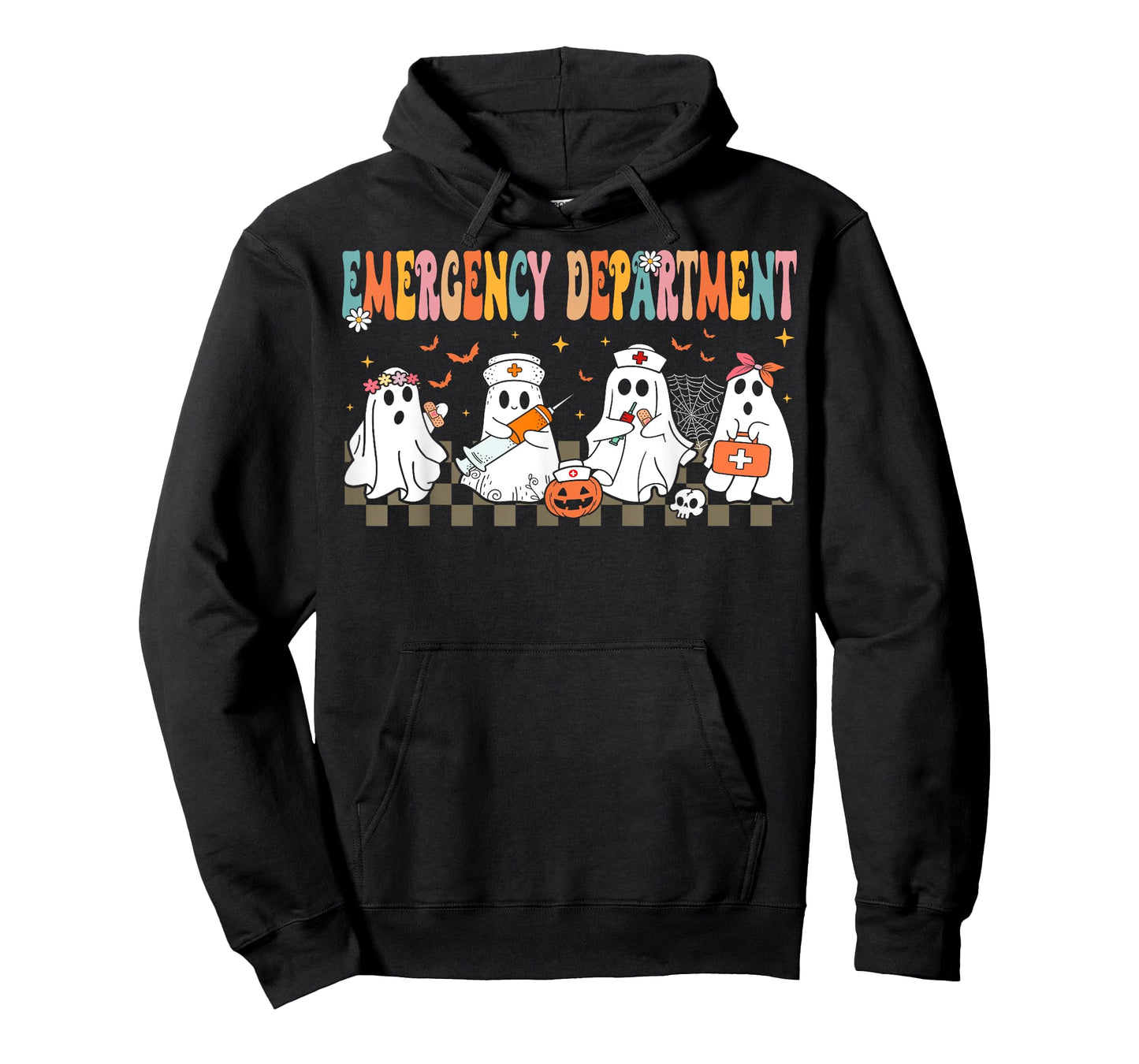 Cute Emergency Department Funny ER Nurse Halloween T-Shirt