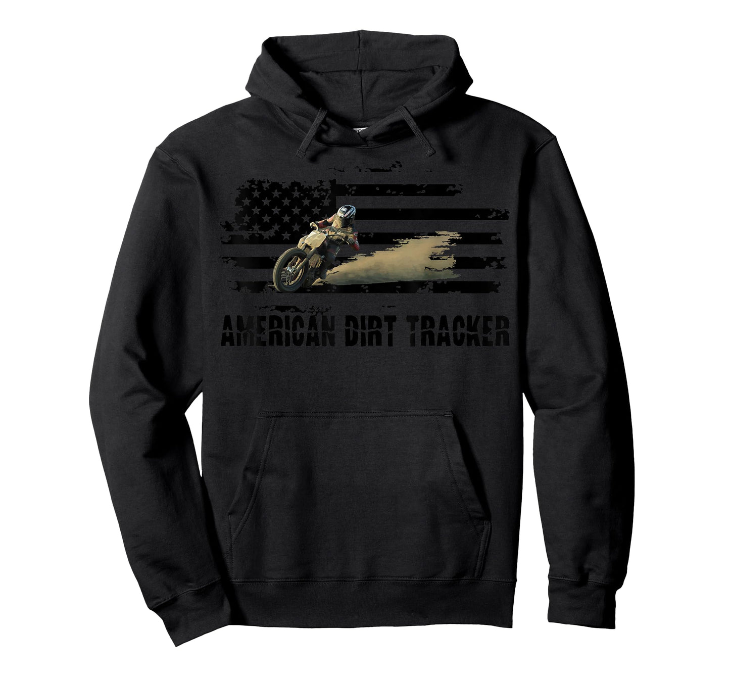 American Dirt Tracker Flat Track Racer Dirt Track T Shirt T-Shirt
