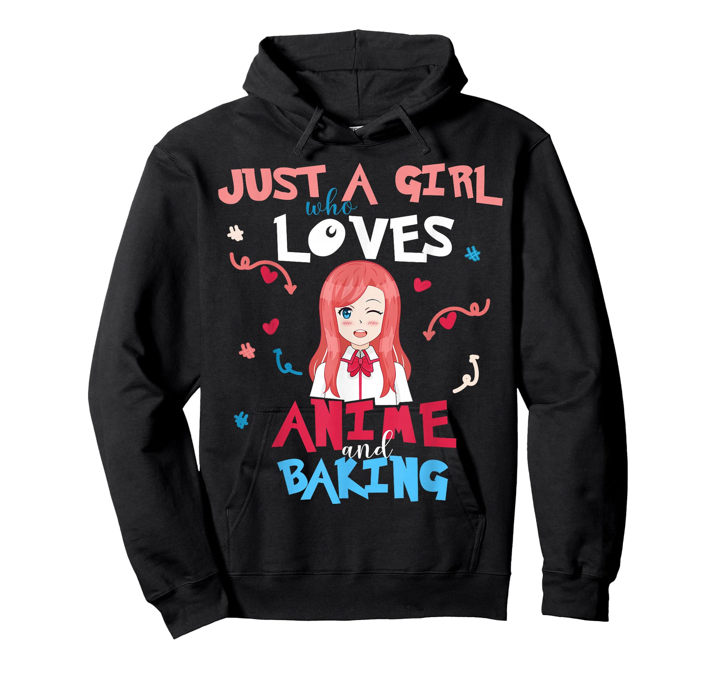 Anime Women Teen Girl Who Loves Baking T-Shirt