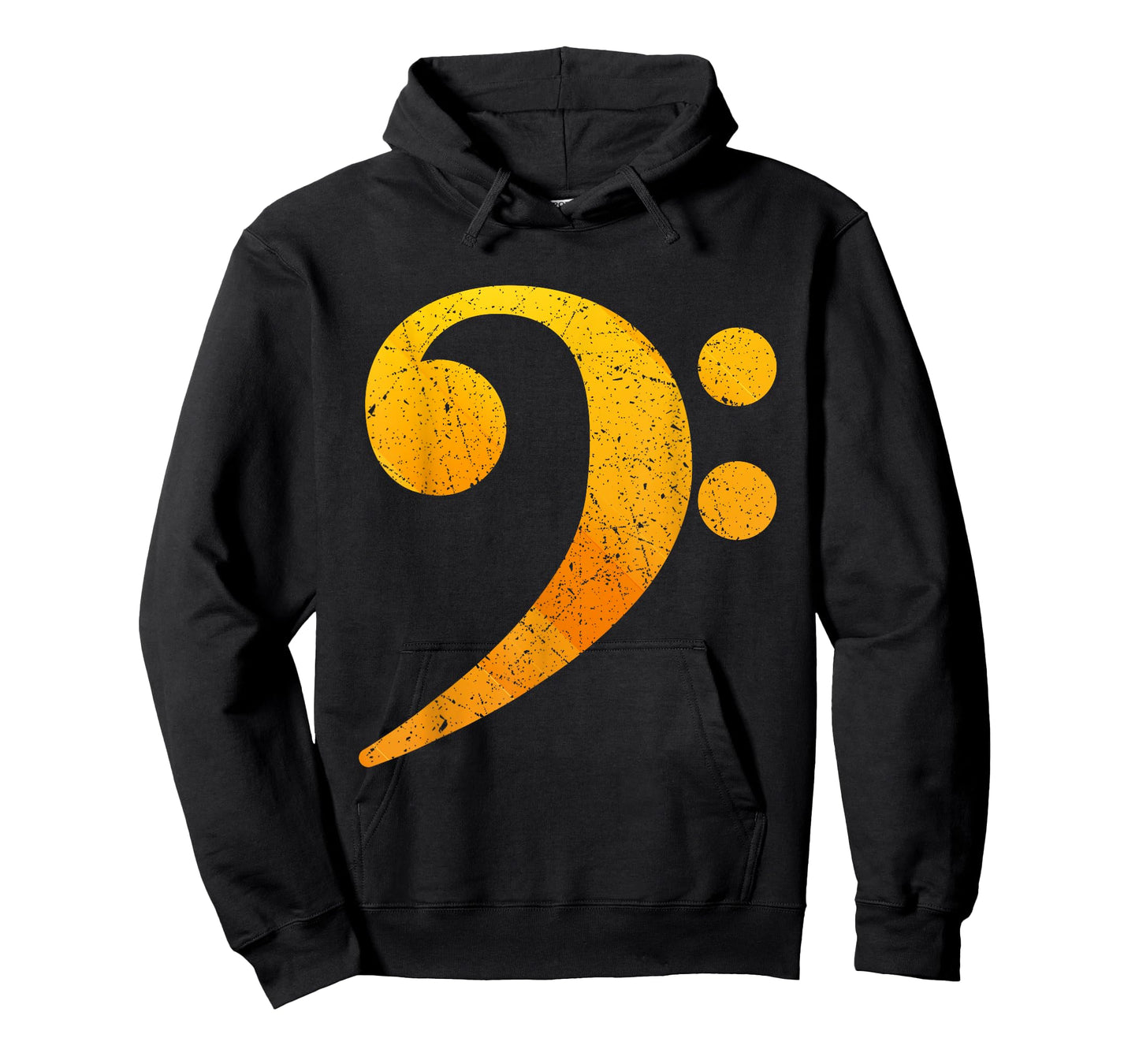 Cool Bass Clef Art For Men Women Music Bass Player Bass Clef T-Shirt