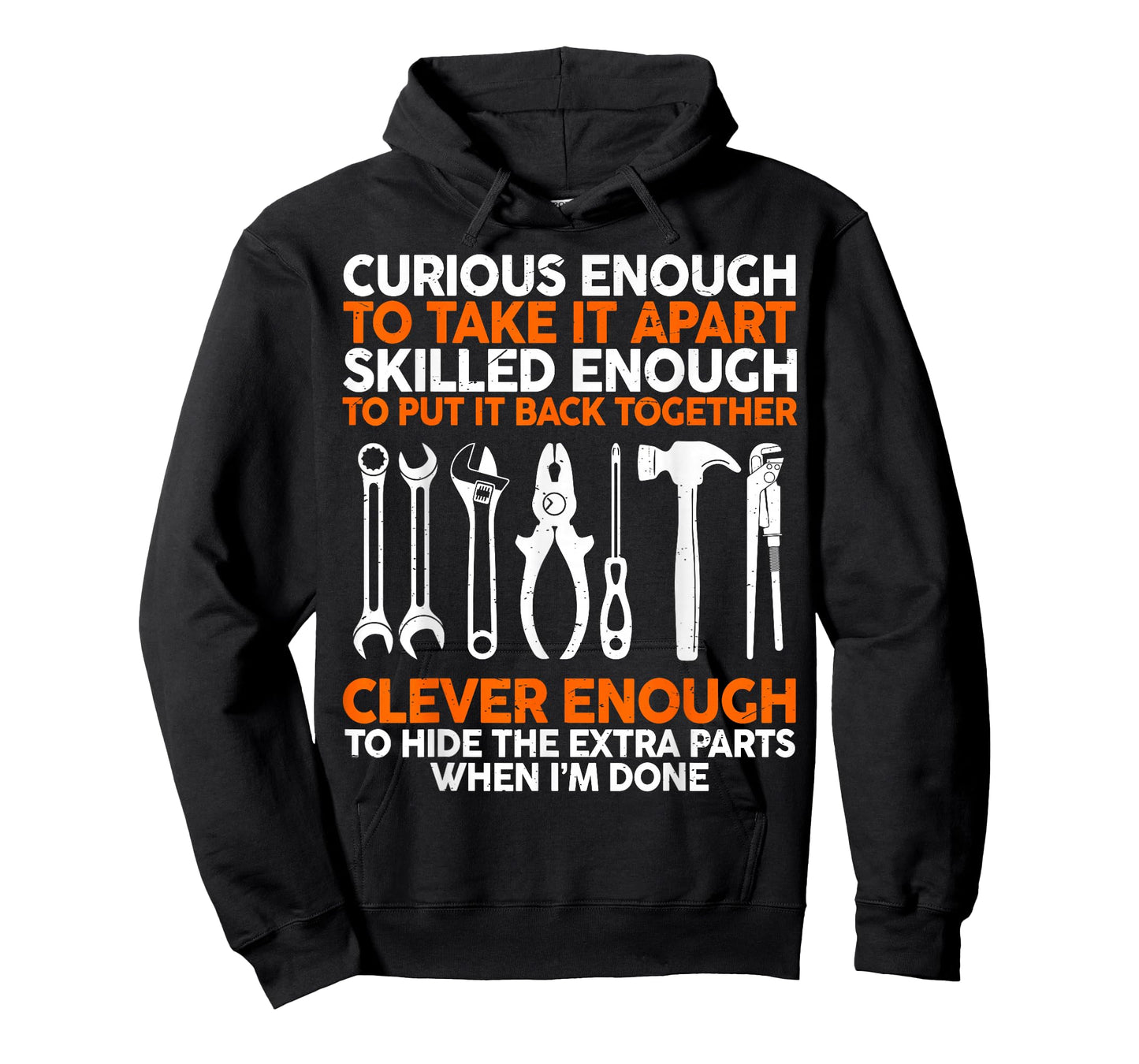 Curious Enough To Take It Apart Car Auto Garage Mechanic Men T-Shirt