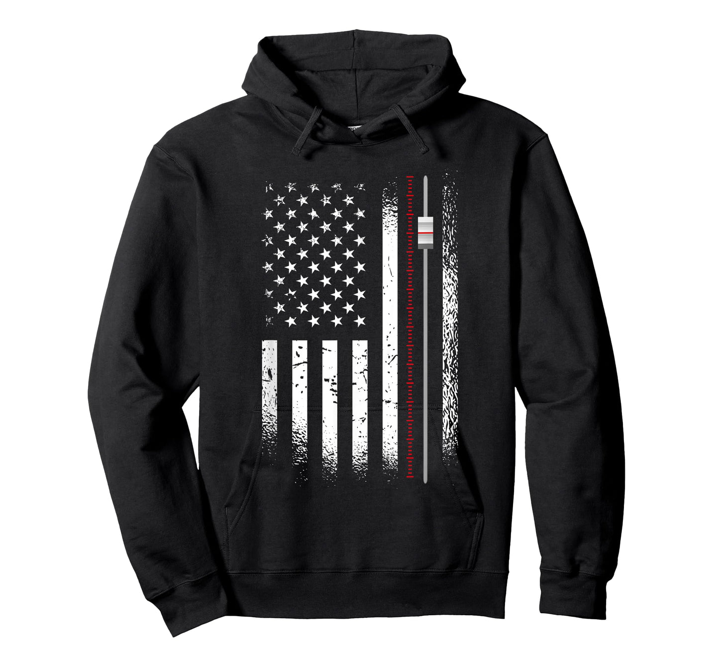 Us Flag Sound Guy - American Audio Engineer T-Shirt