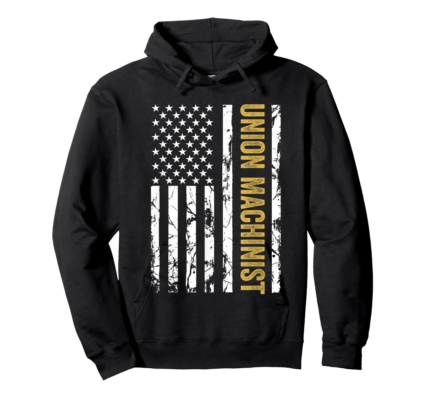 Union Machinist USA American Flag Pro Union Workers Rights T-Shirt
